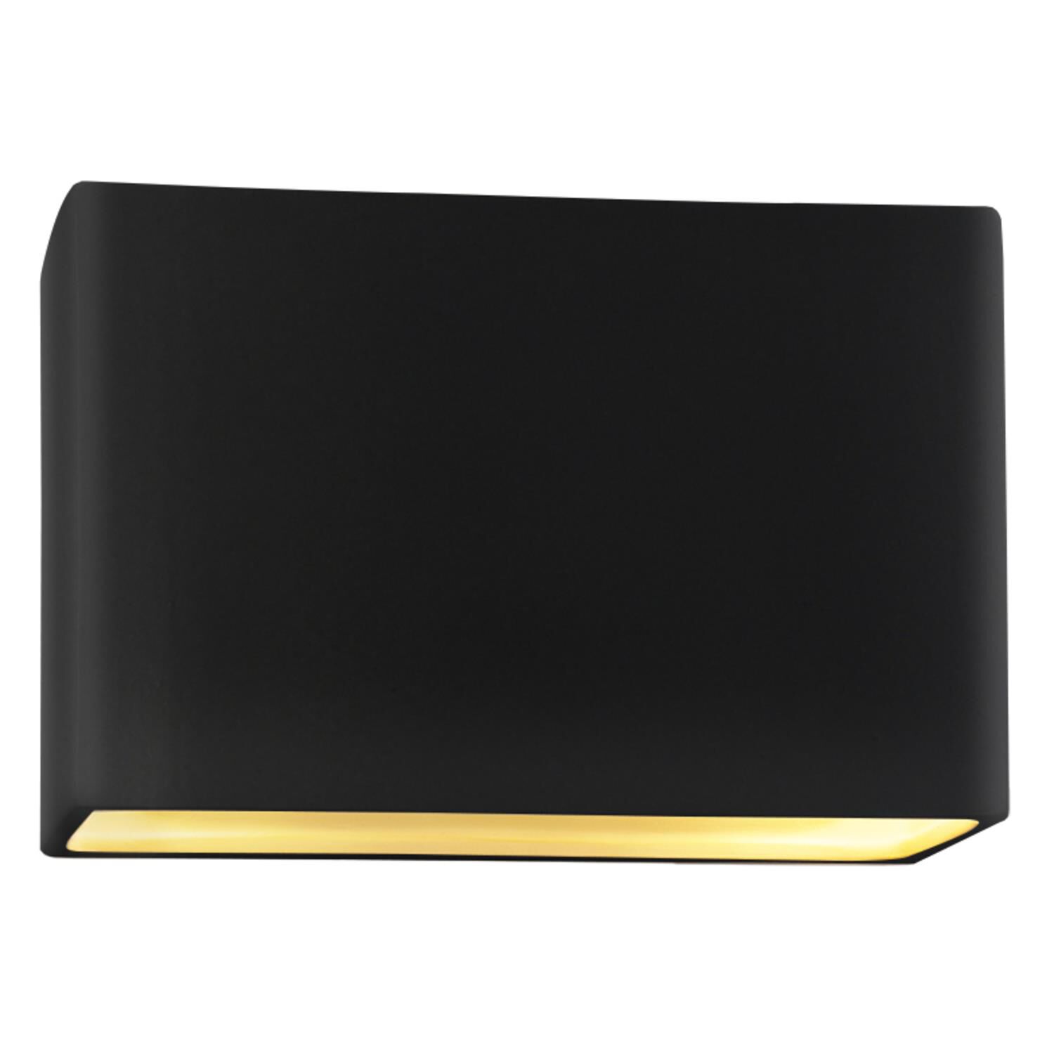 Justice Design Group Ambiance 10 Inch LED Wall Sconce Ambiance - CER-5640-TRAG-LED1-1000 - Modern Contemporary