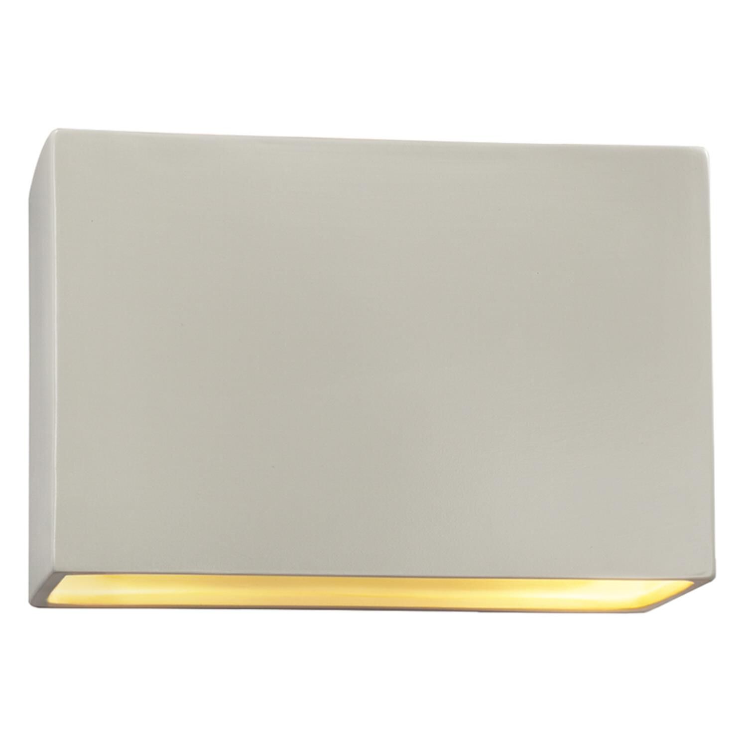 Justice Design Group Ambiance 10 Inch LED Wall Sconce Ambiance - CER-5640-MTGD-LED1-1000 - Modern Contemporary