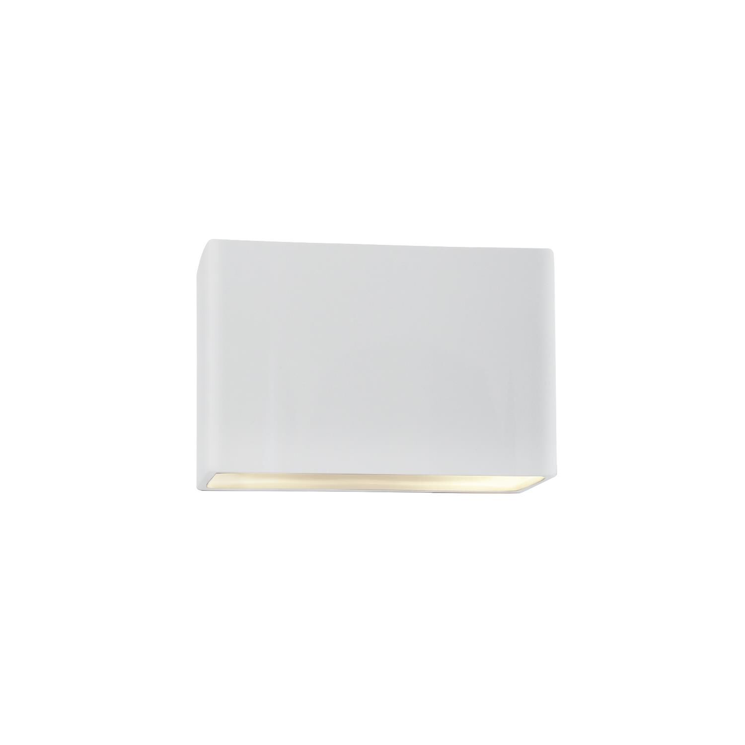 Justice Design Group Ambiance Wall Sconce Ambiance - CER-5645-WHT - Modern Contemporary