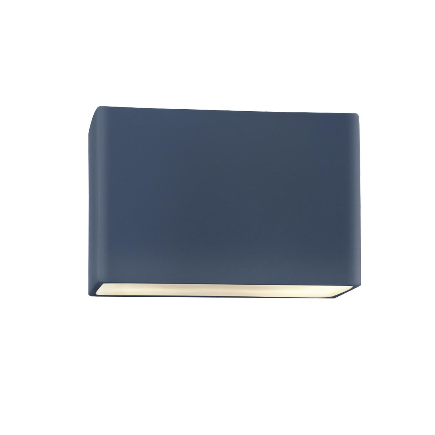 Justice Design Group Ambiance 8 Inch Outdoor Wall Light Ambiance - CER-5655W-MDMT - Modern Contemporary