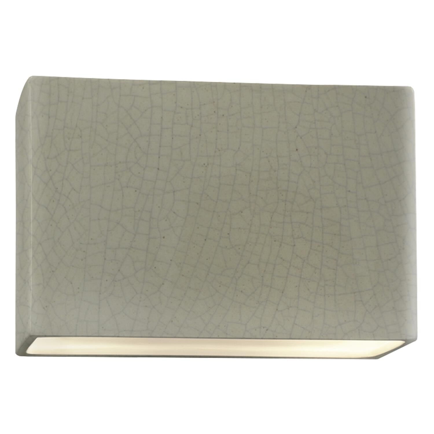 Justice Design Group Ambiance 16 Inch LED Wall Sconce Ambiance - CER-5659-TRAG-LED2-2000 - Modern Contemporary