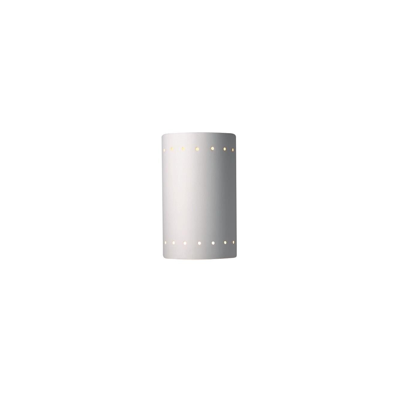 Justice Design Group Ambiance 10 Inch Tall Wall Sconce Ambiance - CER-5990-ANTC - Transitional