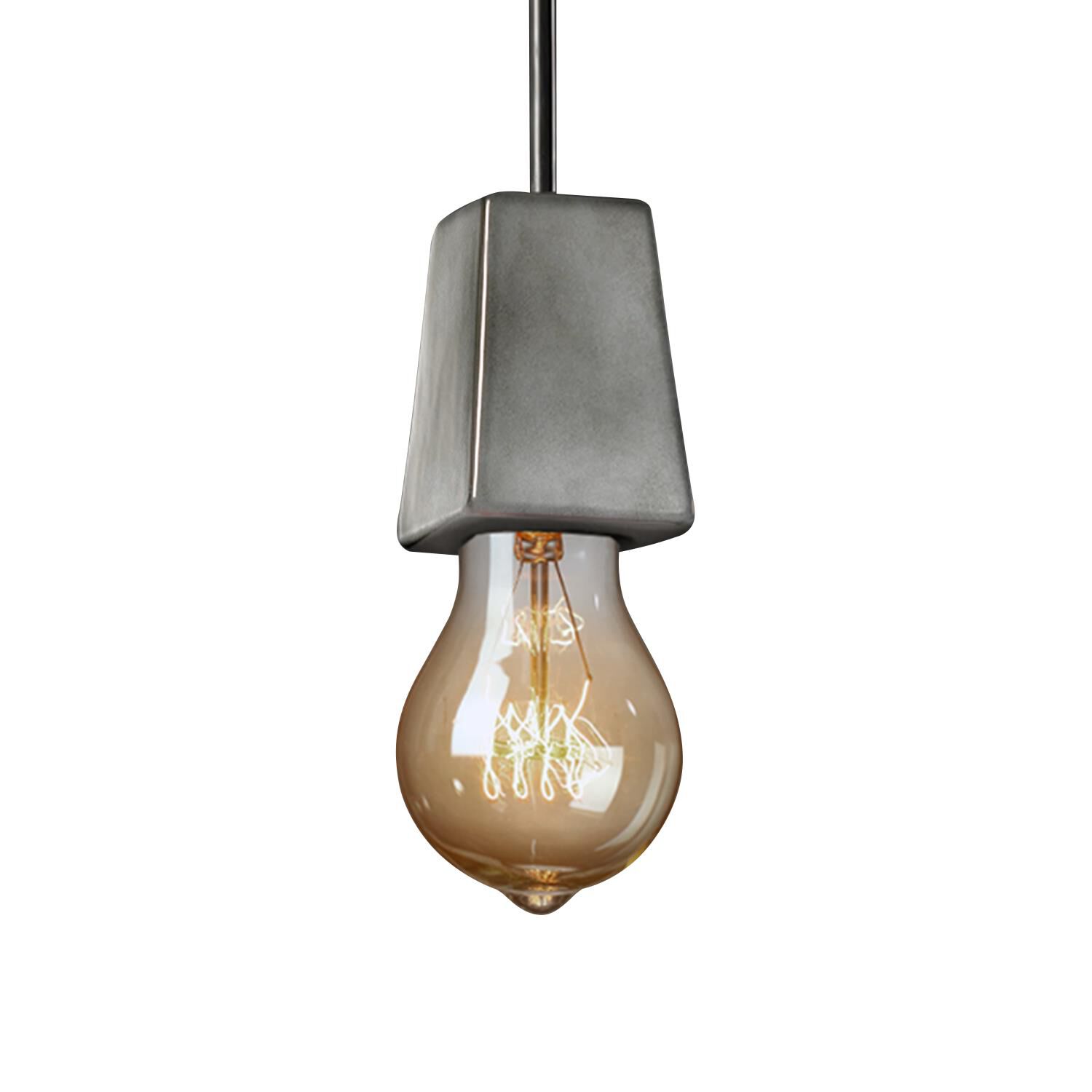 Justice Design Group Euro Classics 2 Inch Mini Pendant Euro Classics - CER-6011-NAVS-DBRZ - Modern Contemporary