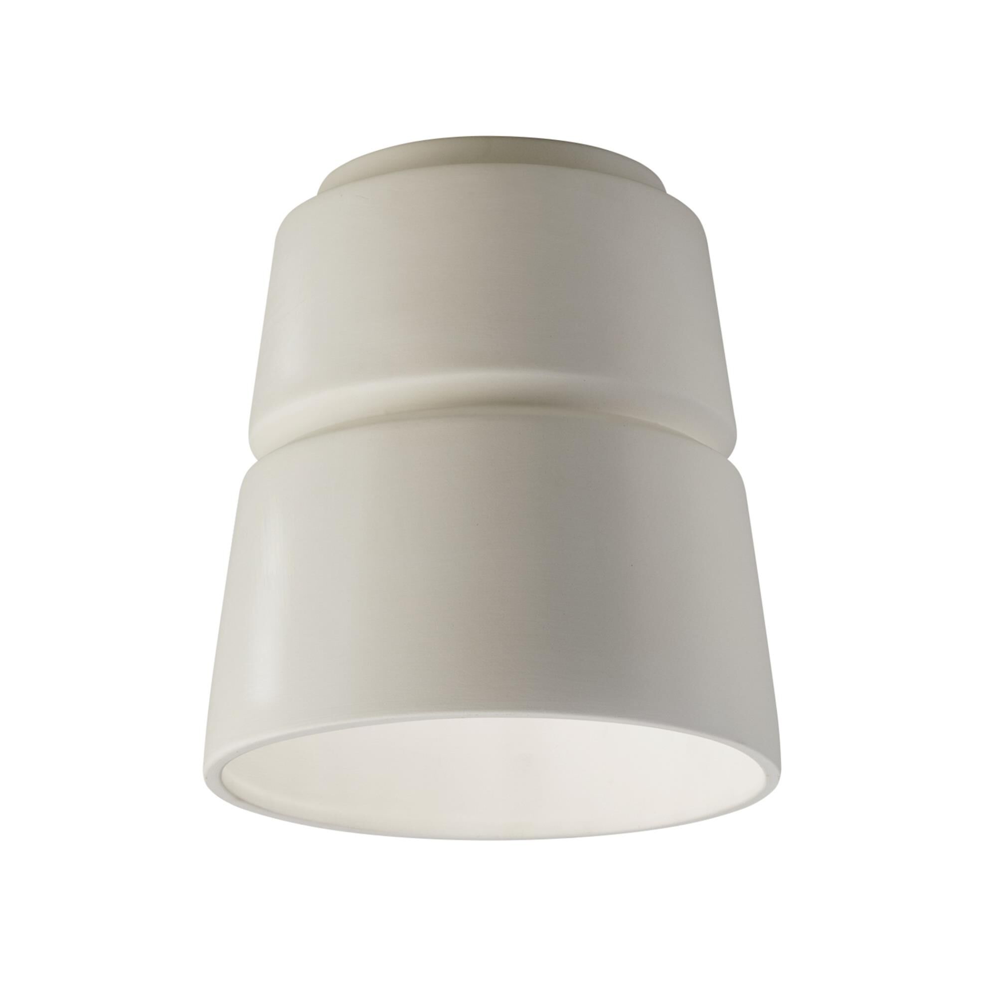Justice Design Group Radiance 8 Inch Flush Mount Radiance - CER-6150-MAT-LED1-1000 - Modern Contemporary