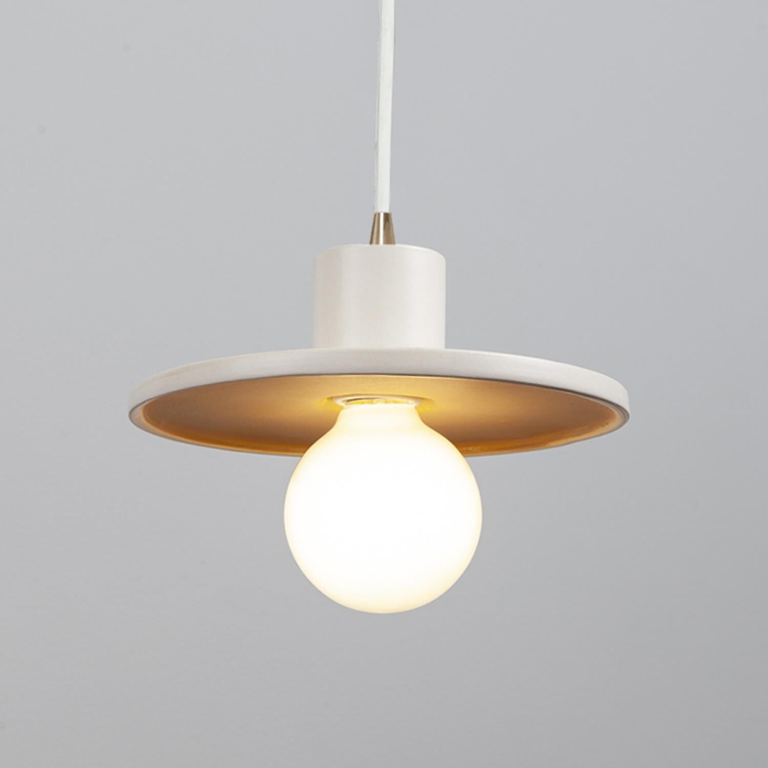 Justice Design Group Radiance 8 Inch Mini Pendant Radiance - CER-6325-TRAG-ABRS-WTCD - Modern Contemporary
