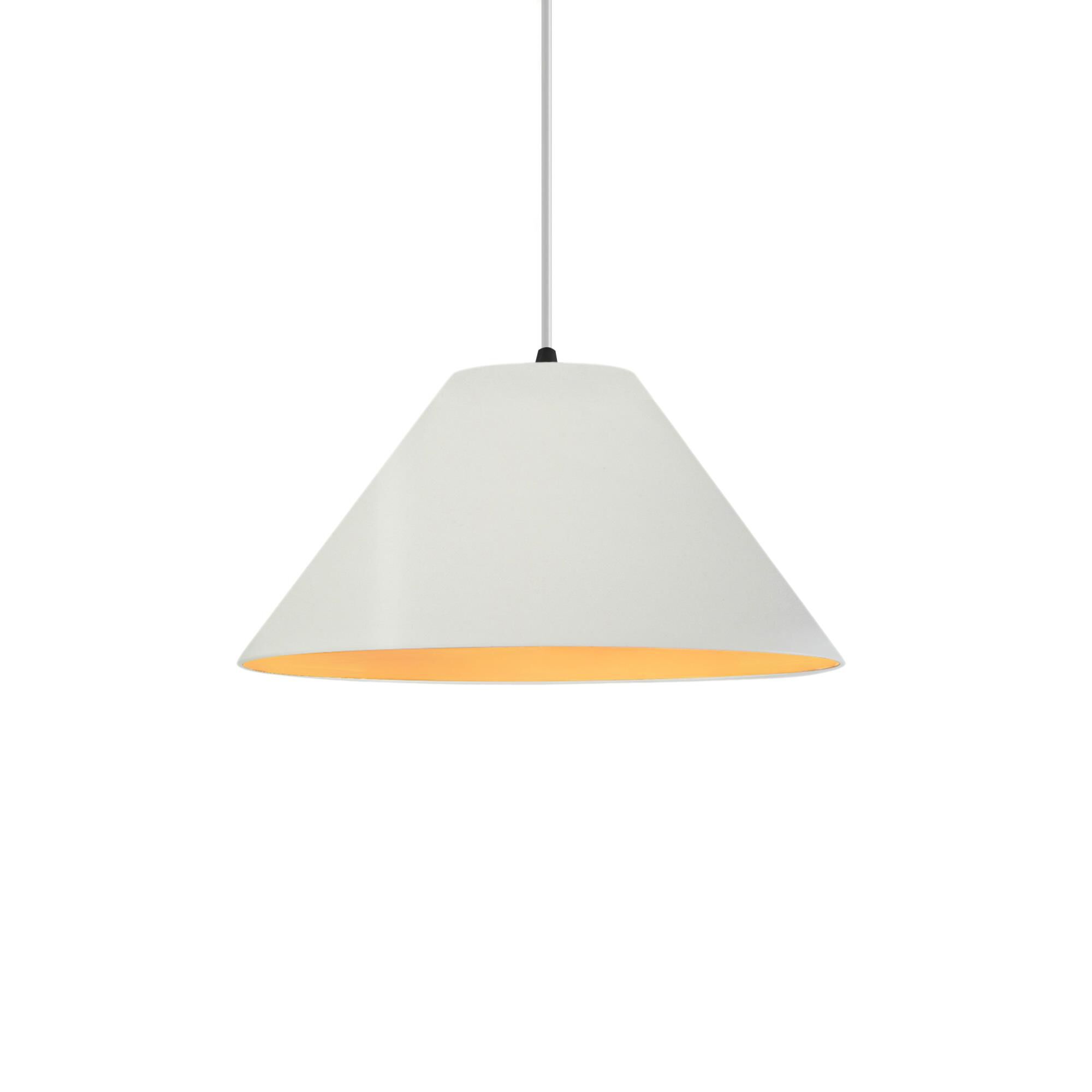 Justice Design Group Radiance Avola 11 Inch Mini Pendant Radiance Avola - CER-6640-MTGD-MBLK-WTCD-LED1-700 - Transitional