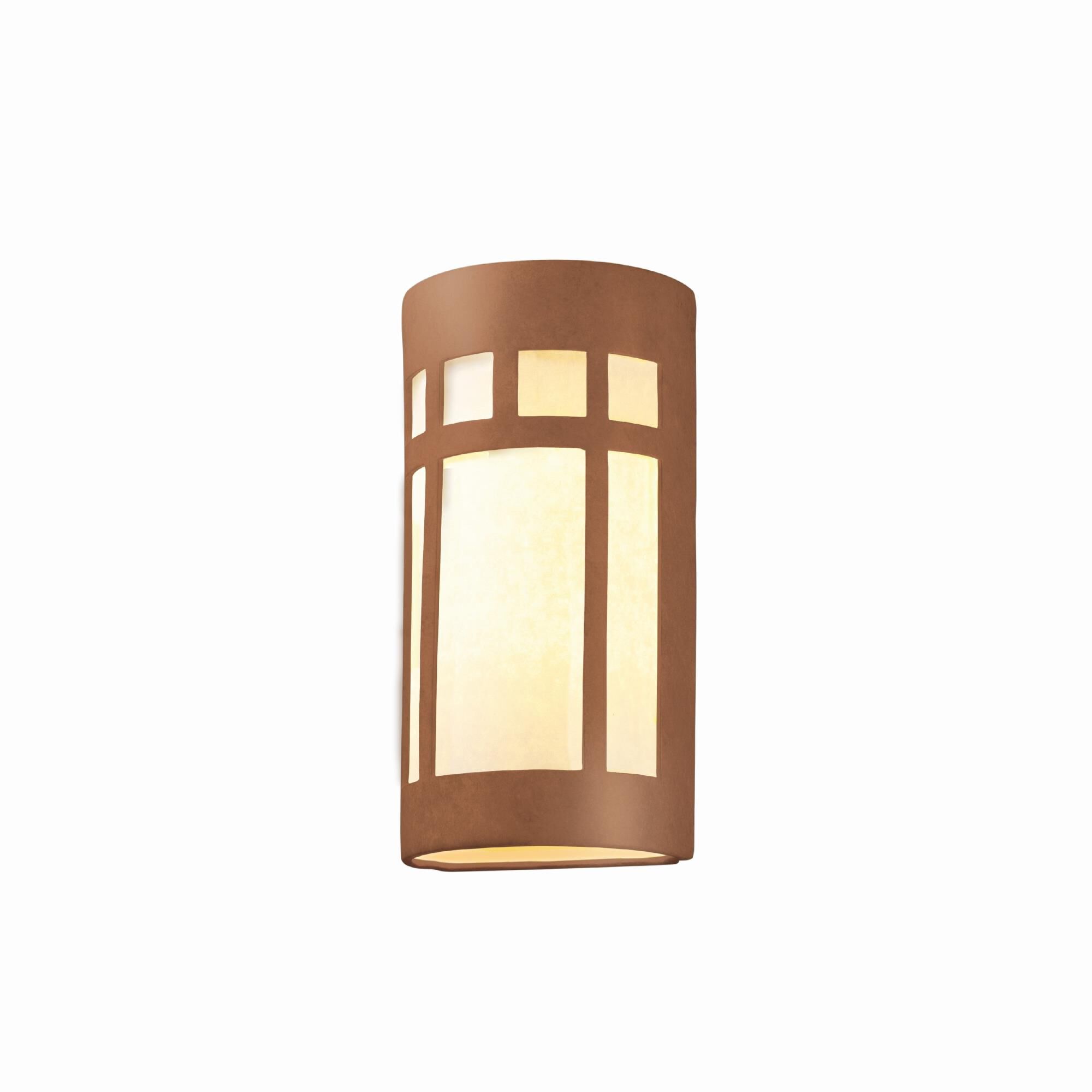 Justice Design Group Ambiance Wall Sconce Ambiance - CER-7357-VAN-LED2-2000 - Transitional
