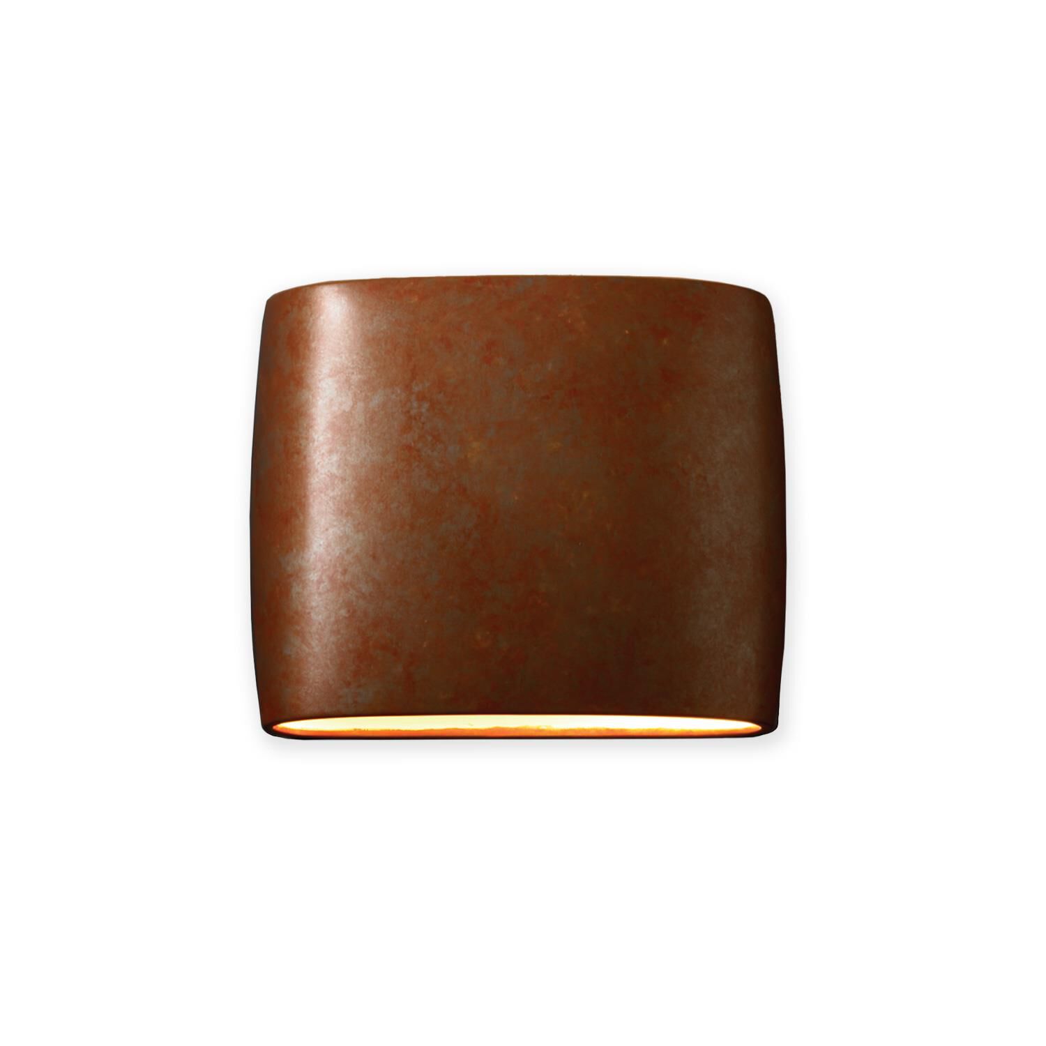 Justice Design Group Ambiance Outdoor Wall Light Ambiance - CER-8850W-HMIR - Modern Contemporary