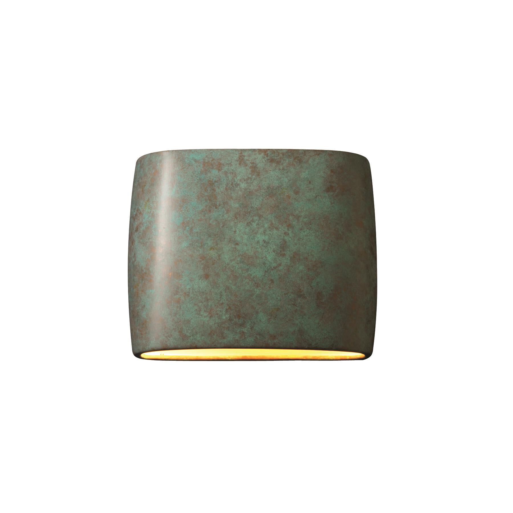 Justice Design Group Ambiance 12 Inch Wide Wall Sconce Ambiance - CER-8855-STOC - Transitional