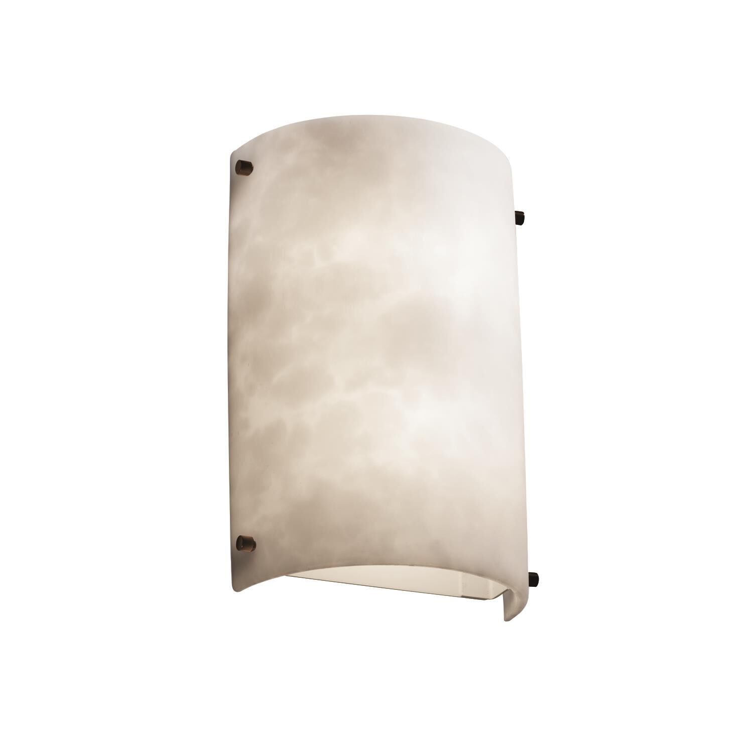 Justice Design Group Clouds 12 Inch Wall Sconce Clouds - CLD-5541-NCKL - Transitional