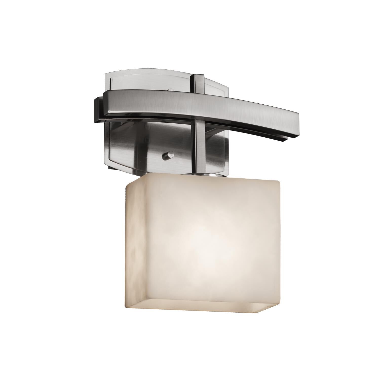 Justice Design Group Clouds 10 Inch Wall Sconce Clouds - CLD-8597-55-MBLK-LED1-700 - Transitional