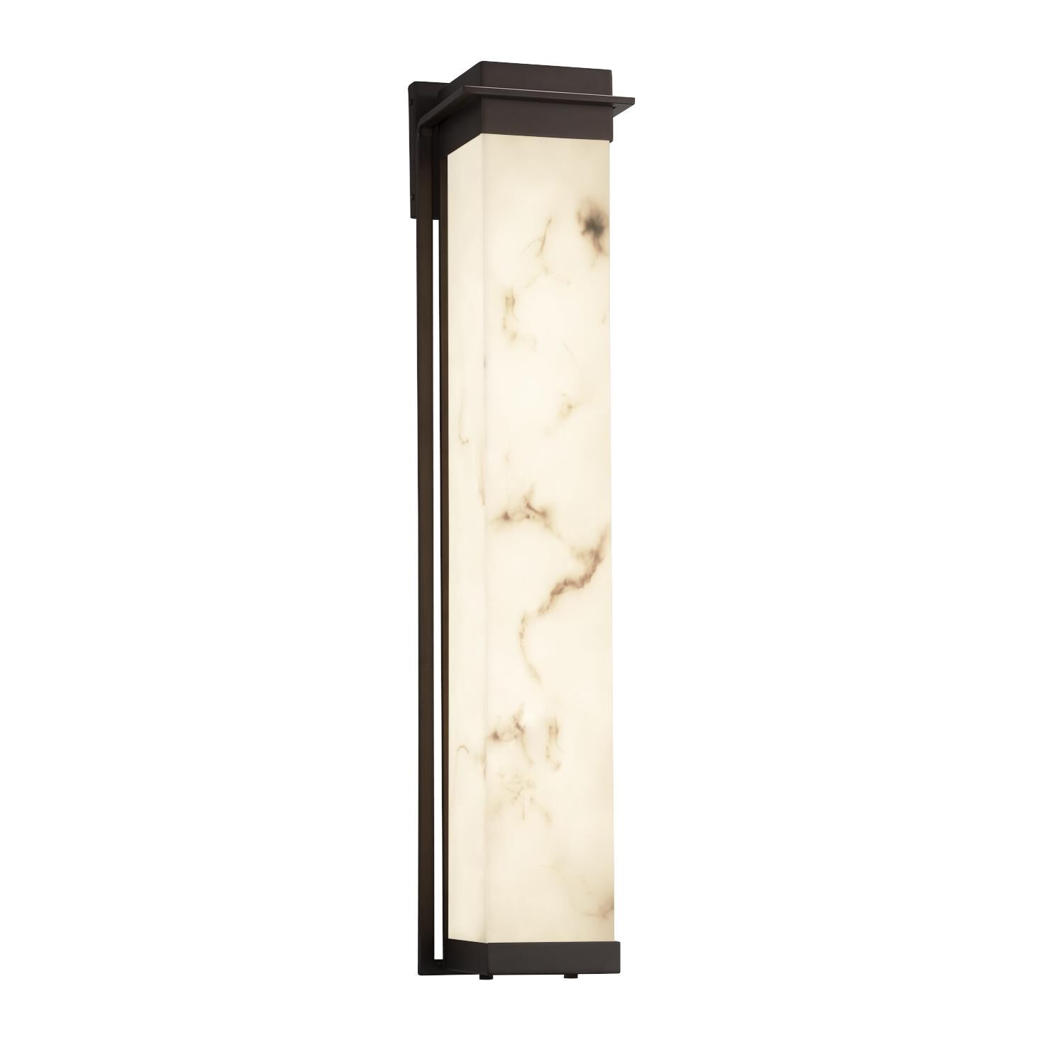 Justice Design Group Lumen Aria 36 Inch LED Wall Sconce Lumen Aria - FAL-7546W-DBRZ - Modern Contemporary