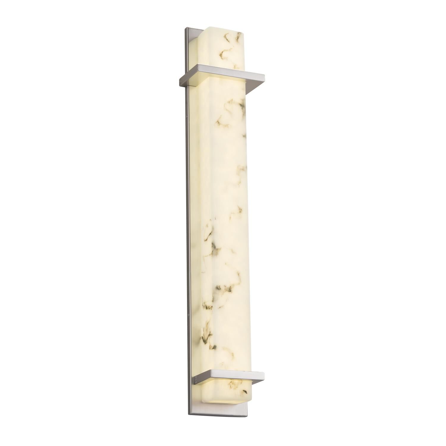 Justice Design Group Lumen Aria 36 Inch LED Wall Sconce Lumen Aria - FAL-7616W-MBLK - Modern Contemporary