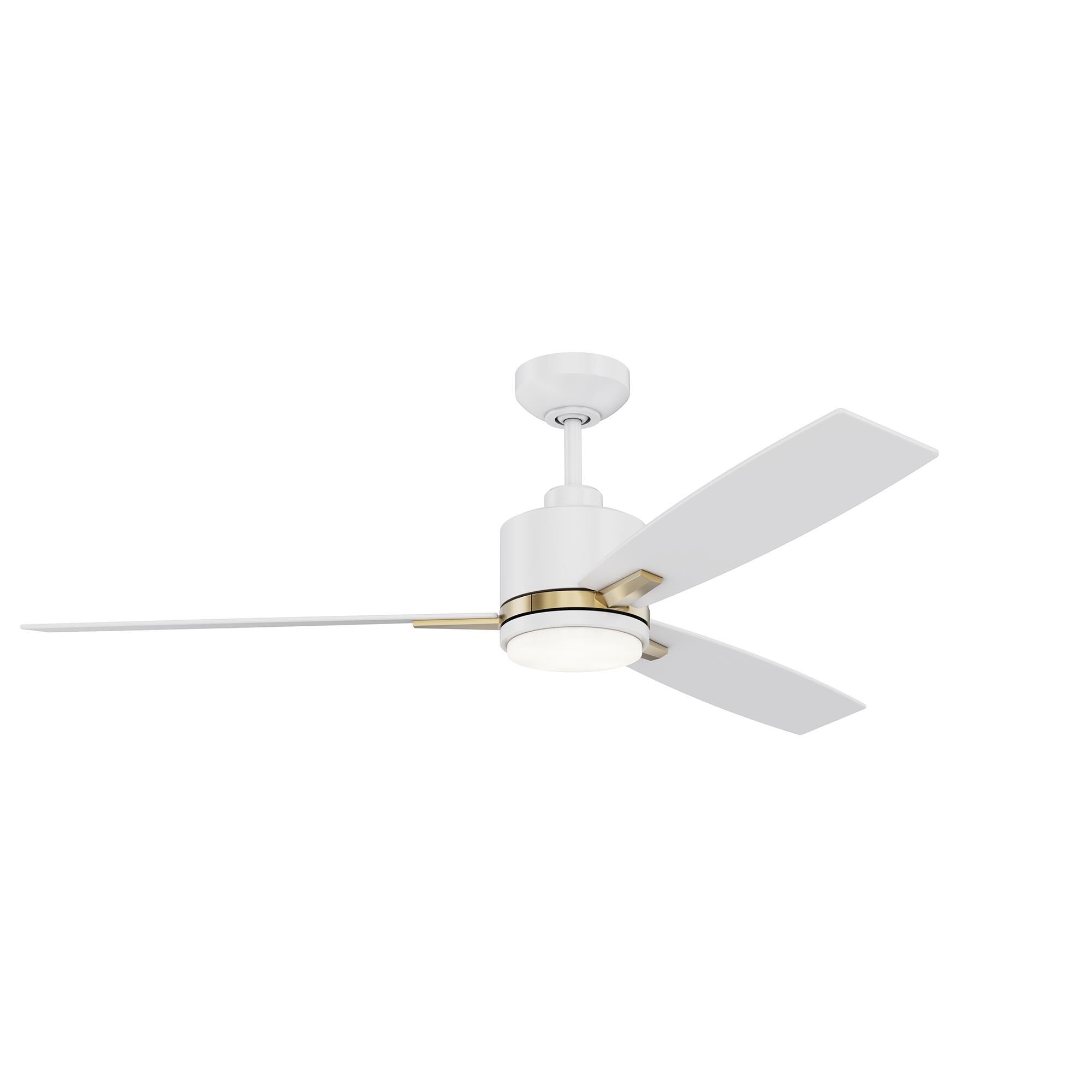 Photos - Fan Kendal Lighting Nuvel 52 Inch Ceiling  with Light Kit Nuvel - AC30852-M