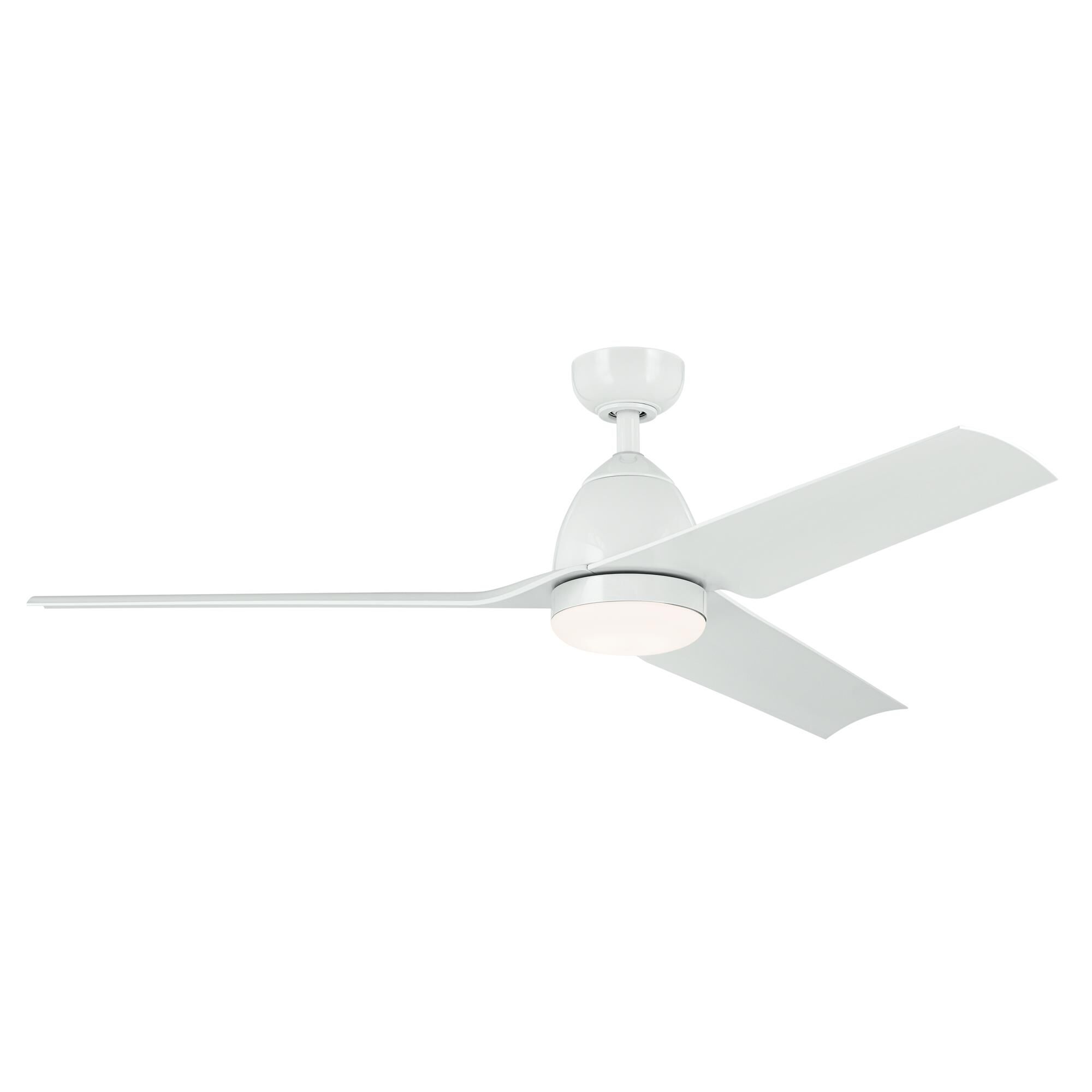 Photos - Fan Kichler Lighting Fit Ceiling  Fit - 310254WH - Modern Contemporary 3102 