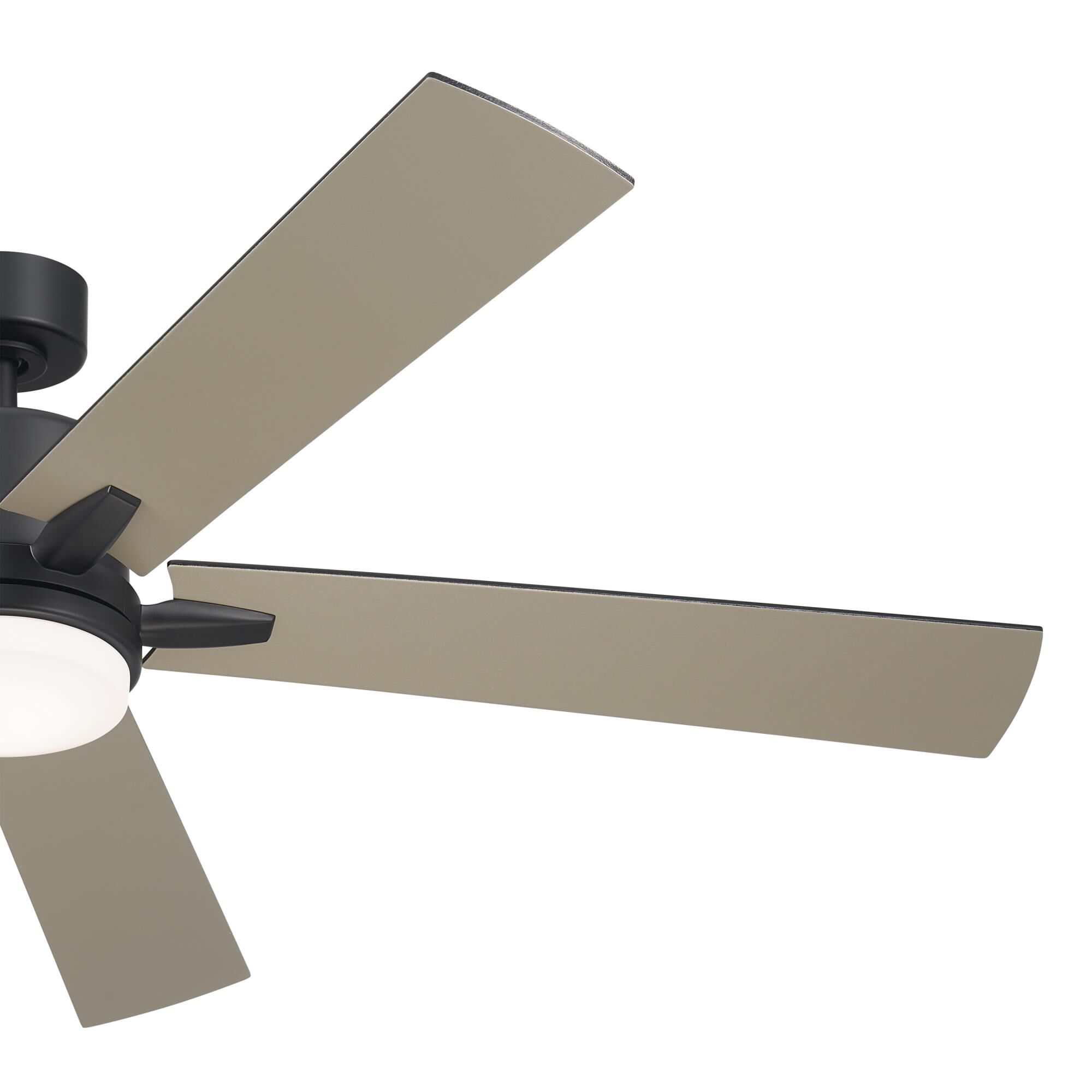 Photos - Fan Kichler Lighting Lucian Elite Xl 60 Inch Ceiling  with Light Kit Lucian Elite Xl - 330060SBK - Modern Contemporary 330060 