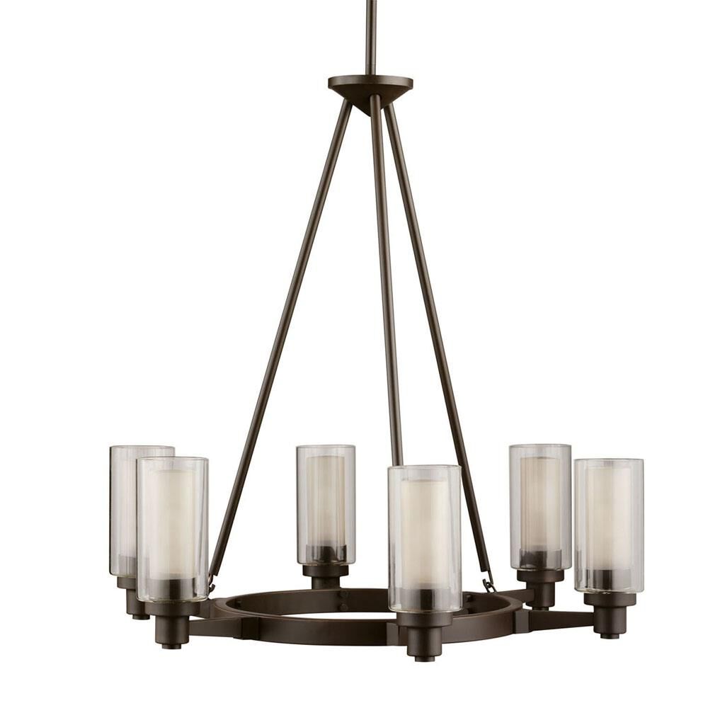 Circolo 26 Inch 6 Light Chandelier by Kichler Lighting