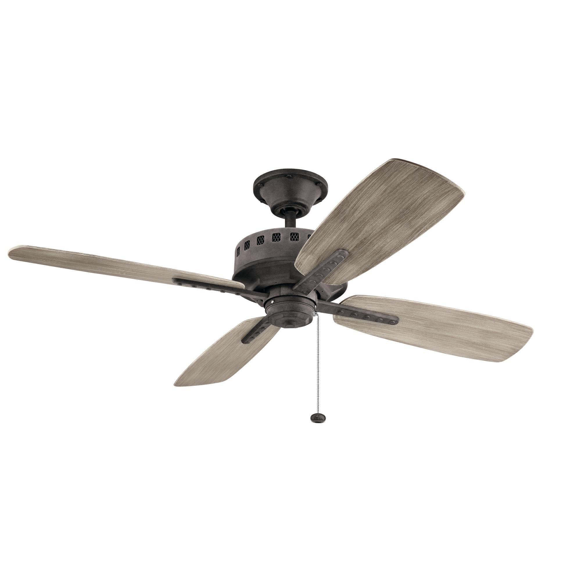 Photos - Fan Kichler Lighting Eads Outdoor Rated 52 Inch Ceiling  Eads - 310152WZC  