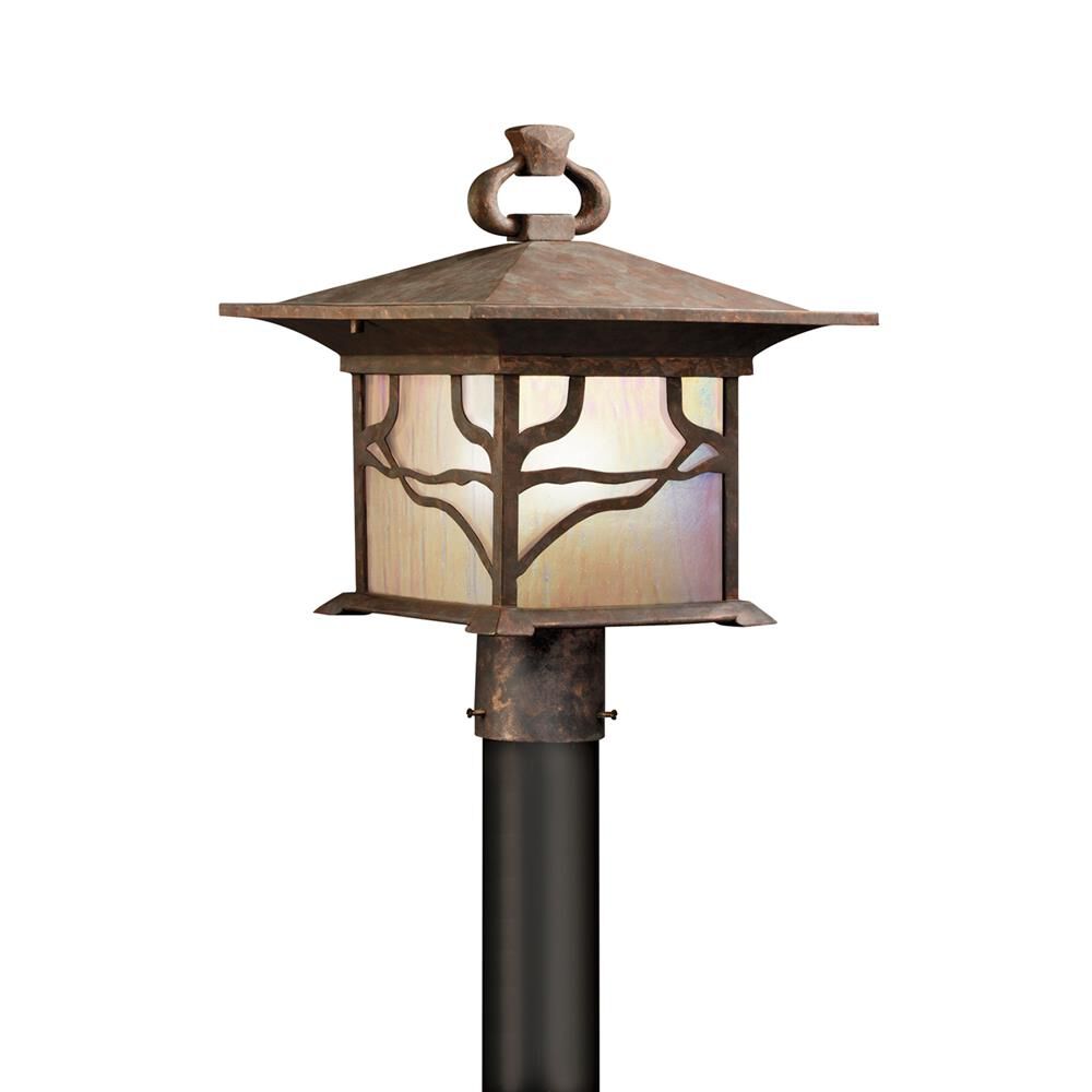 Photos - Floodlight / Garden Lamps Kichler Lighting Morris 14 Inch Tall 1 Light Outdoor Post Lamp Morris - 99 