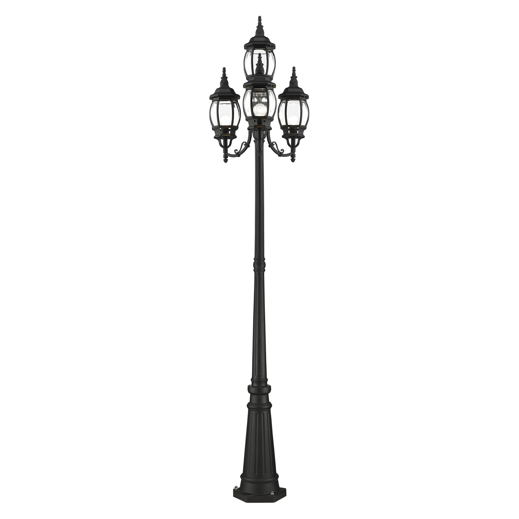 Photos - Floodlight / Street Light Livex Lighting Frontenac 93 Inch Tall 4 Light Outdoor Post Lamp Frontenac