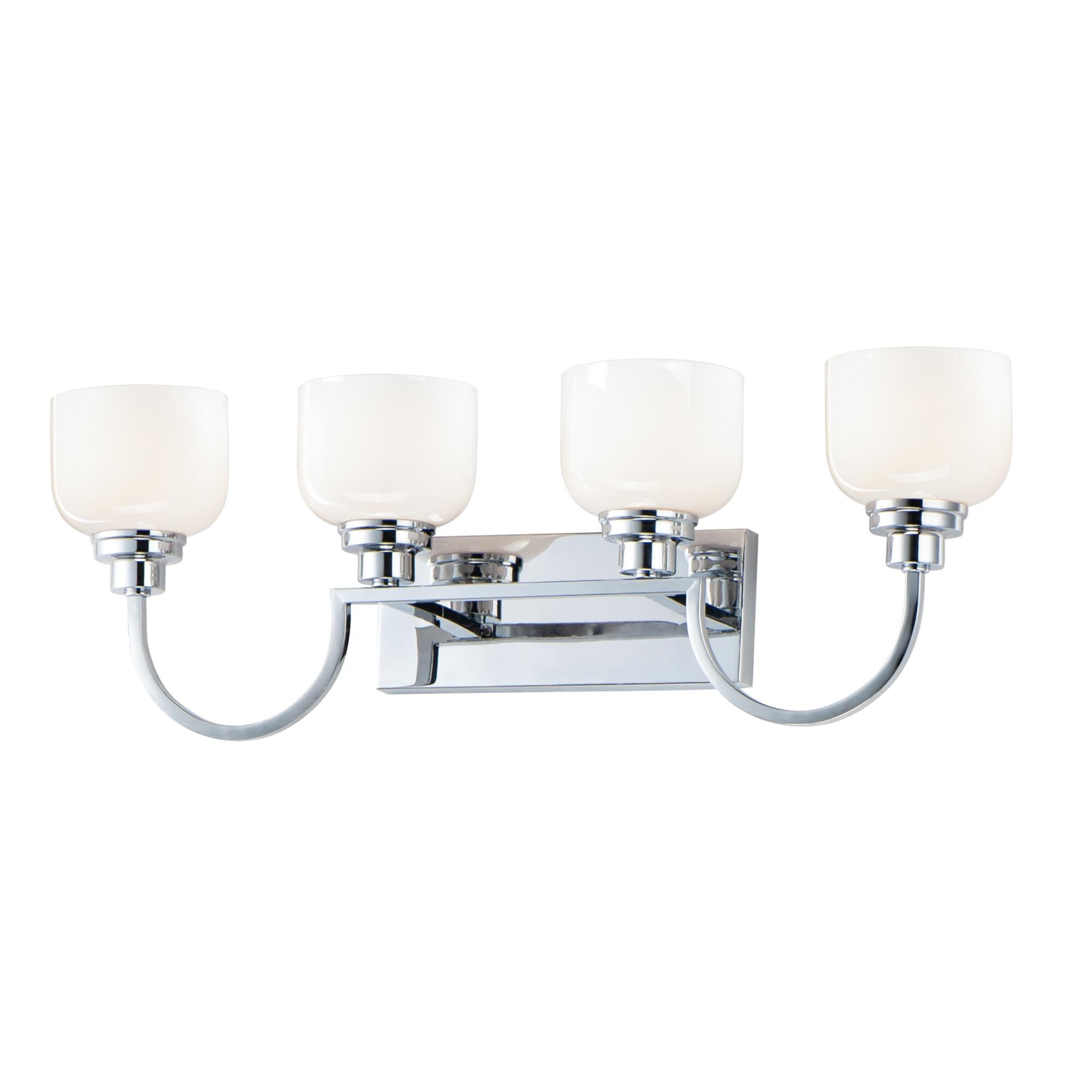 Photos - Chandelier / Lamp MAXIM Lighting Swale 30 Inch 4 Light Bath Vanity Light Swale - 26064WTPC - Transitional 26064WTPC 
