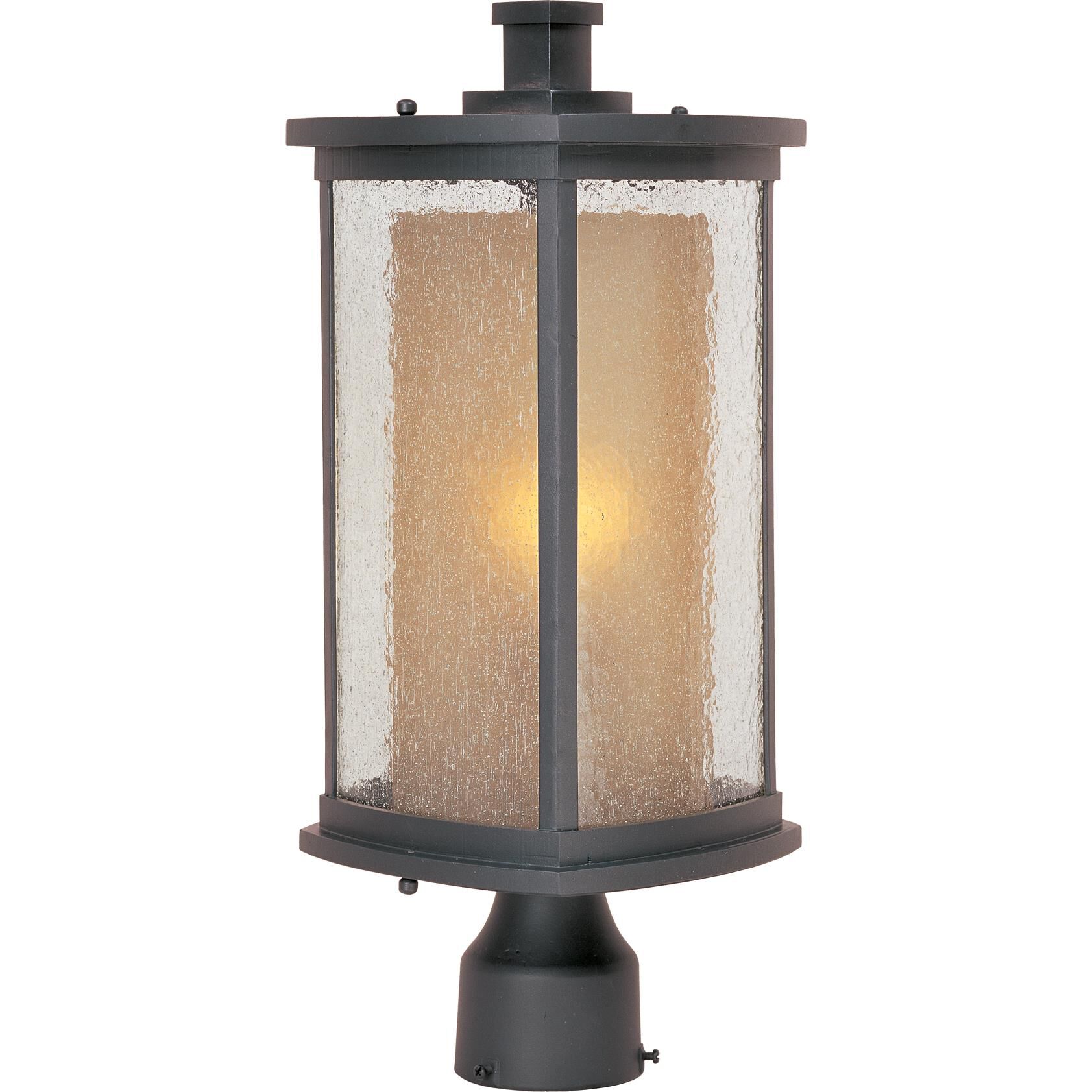 Photos - Floodlight / Street Light Maxim Lighting Bungalow 18 Inch Tall Outdoor Post Lamp Bungalow - 3150CDWS