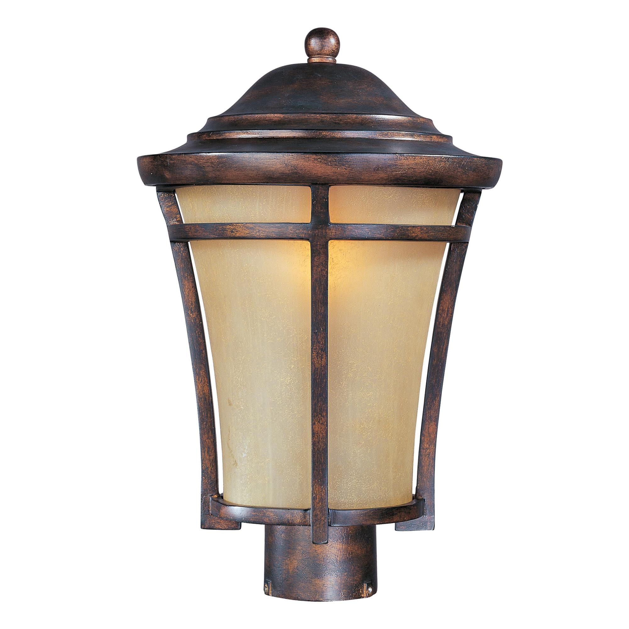 Photos - Floodlight / Street Light Maxim Lighting Balboa 15 Inch Tall Outdoor Post Lamp Balboa - 40160GFCO 