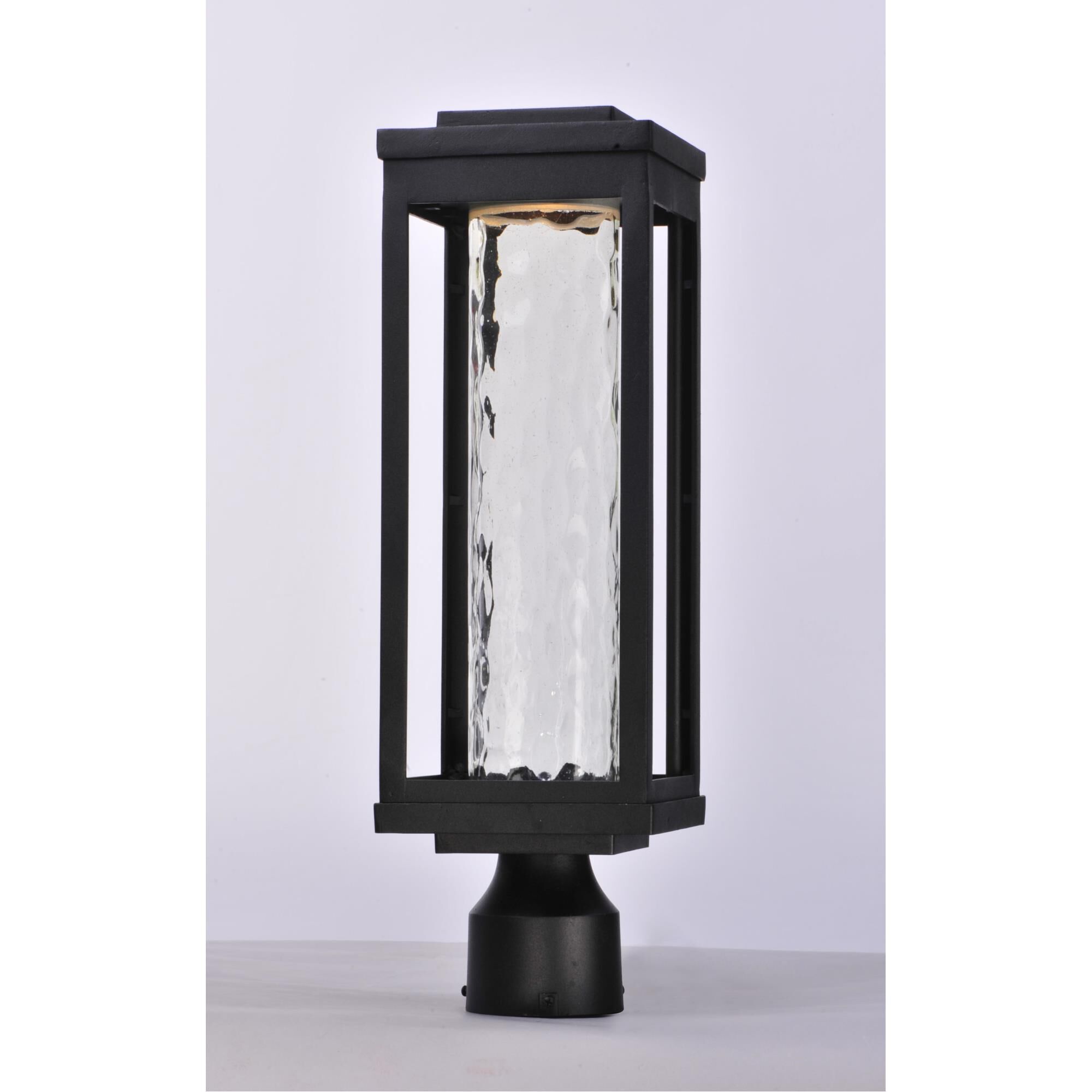 Photos - Floodlight / Street Light Maxim Lighting Salon 19 Inch Tall LED Outdoor Post Lamp Salon - 55900WGBK