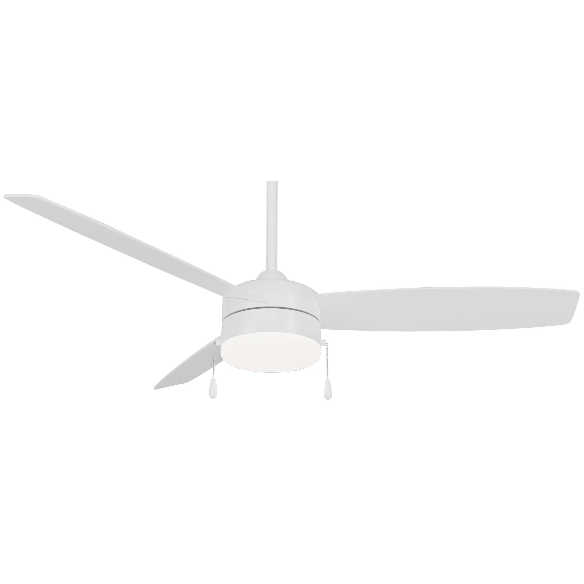 Photos - Fan Minka Aire Airetor 54 Inch Ceiling  with Light Kit Airetor - F670L-WHF