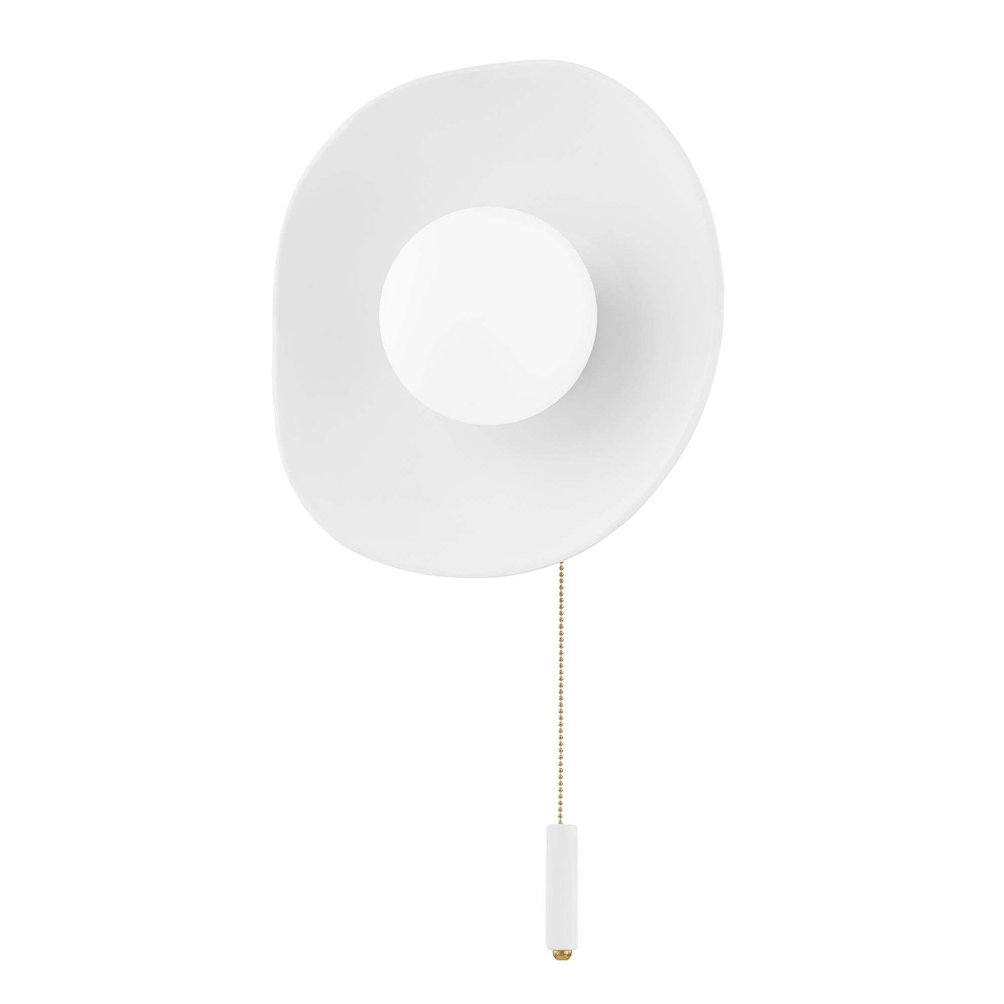 Mitzi Eny Lee Parker Bacia Small Wall Sconce Bacia - H688101-AGB/CMW - Transitional