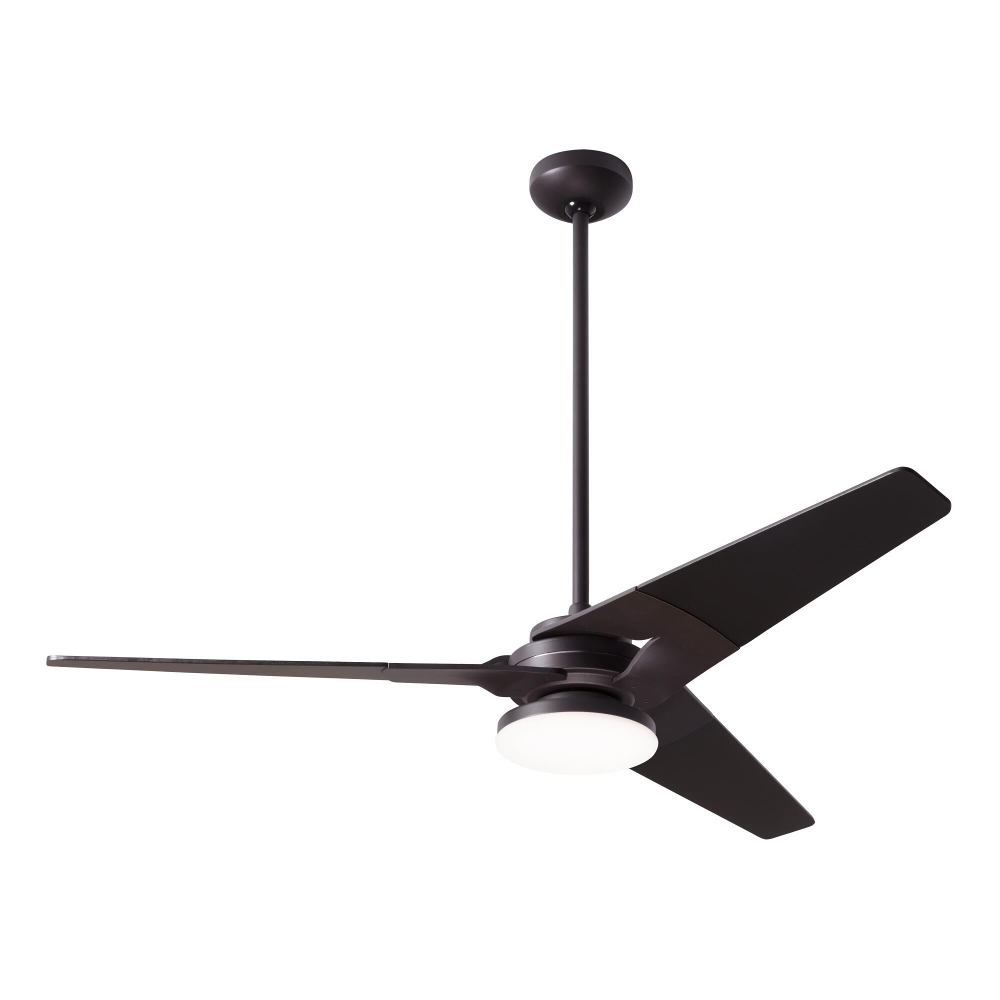 Modern Fan Company Torsion 52 Inch Ceiling Fan with Light Kit Torsion - TOR-DB-52-GY-272-003 - Modern Contemporary