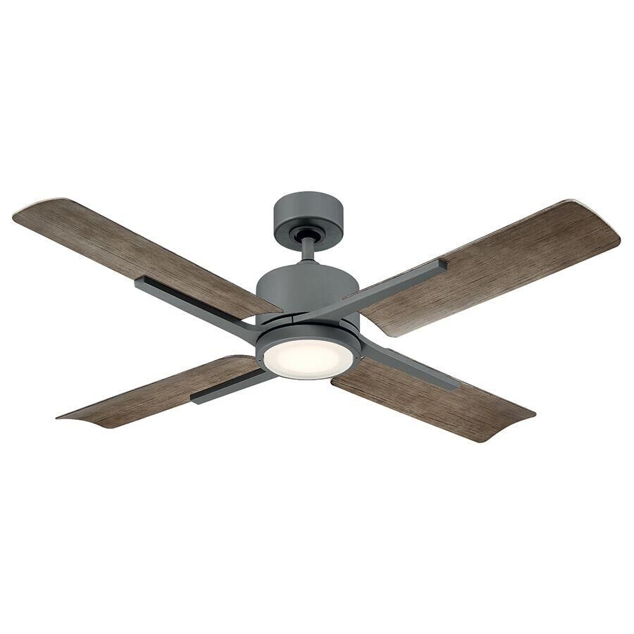 Photos - Fan Modern Forms Cervantes Outdoor Rated 56 Inch Ceiling  with Light Kit Ce