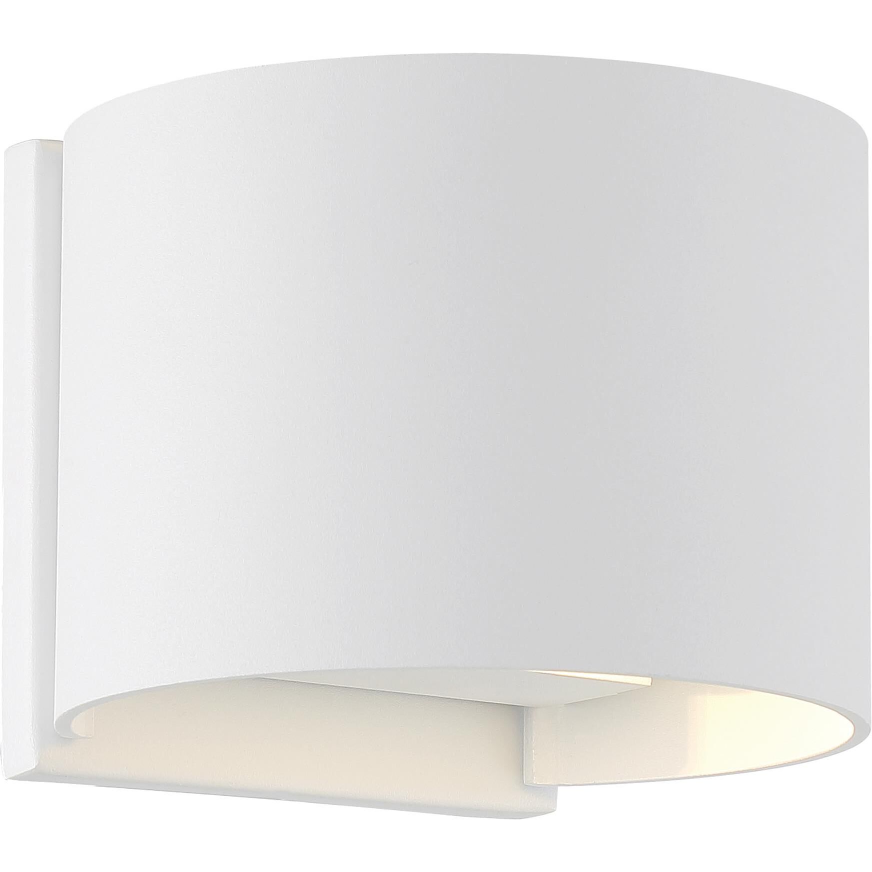 Nuvo Lighting Lightgate 4 Inch Tall 1 Light LED Outdoor Wall Light Lightgate - 62/1465 - Modern Contemporary