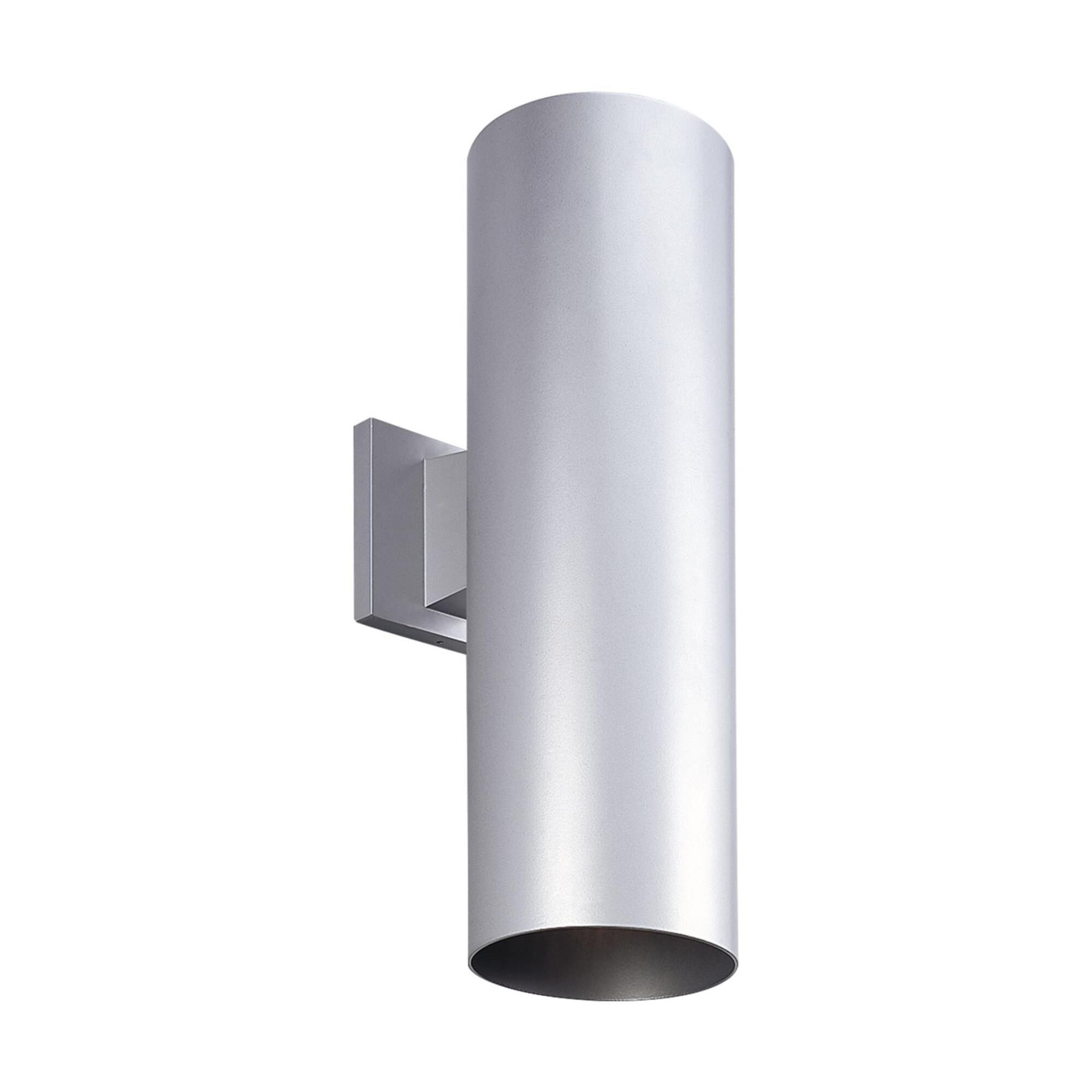 Photos - Chandelier / Lamp Progress Lighting Cylinder 18 Inch Tall 2 Light Outdoor Wall Light Cylinde