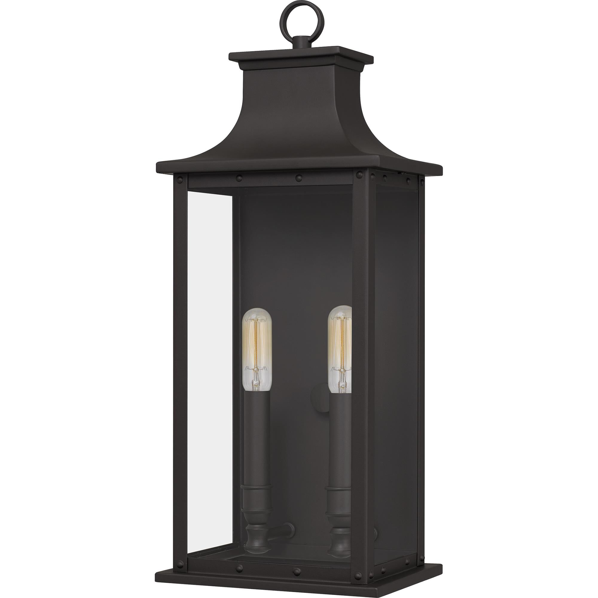 Photos - Chandelier / Lamp Quoizel Abernathy 19 Inch Tall 2 Light Outdoor Wall Light Abernathy - ABY8 