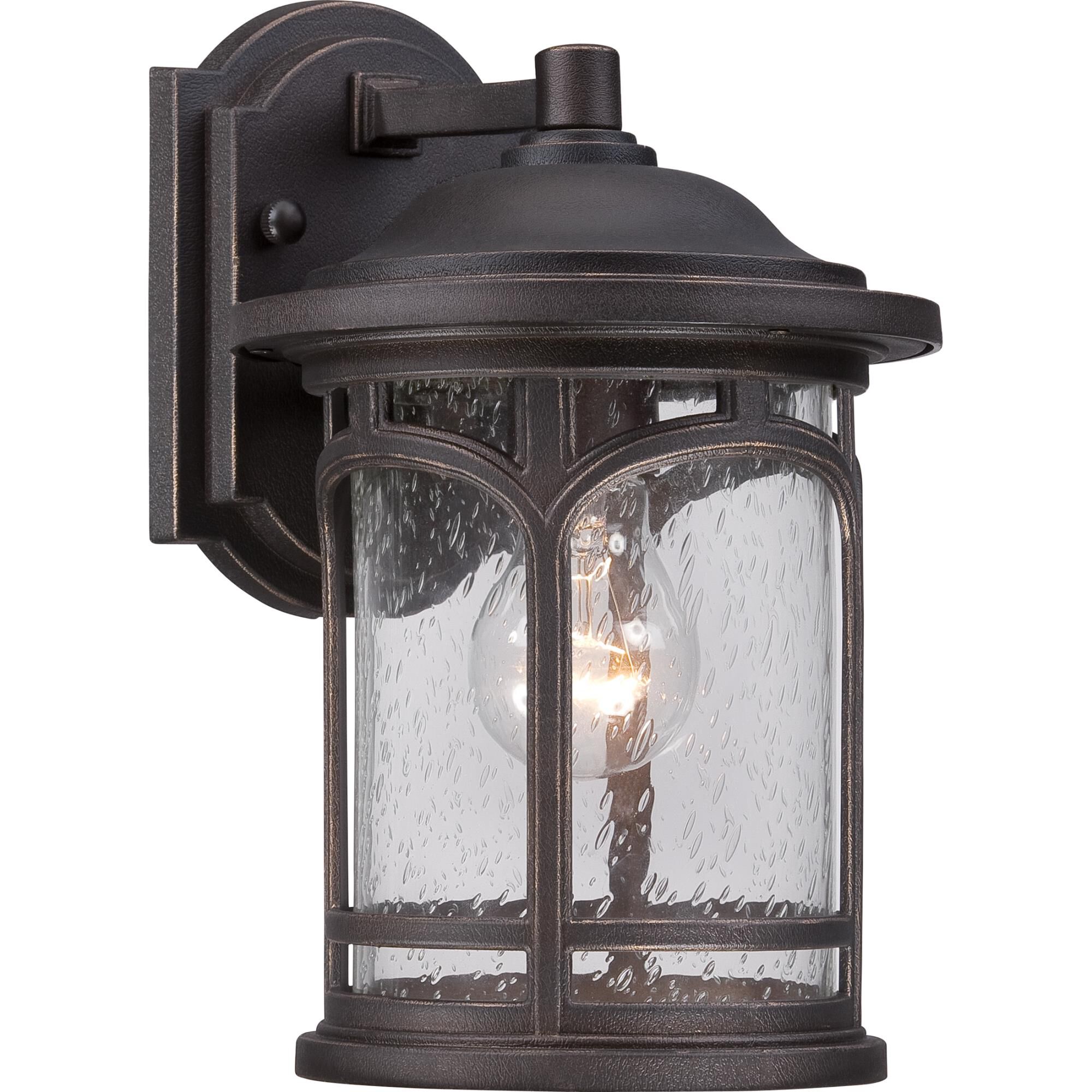 Photos - Chandelier / Lamp Quoizel Marblehead 11 Inch Tall Outdoor Wall Light Marblehead - MBH8407PN 