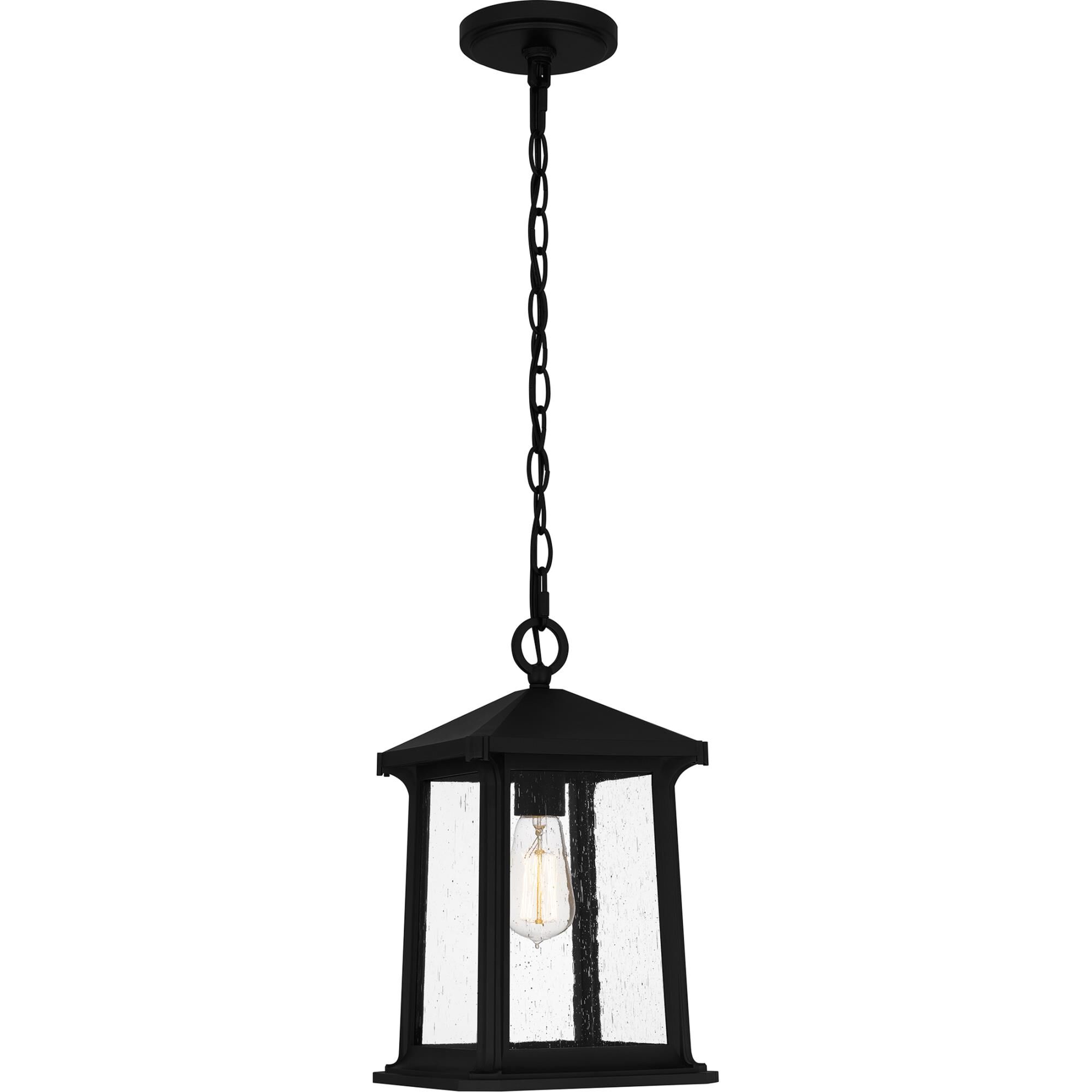 Photos - Chandelier / Lamp Quoizel Satterfield 14 Inch Tall Outdoor Hanging Lantern Satterfield - SAT 