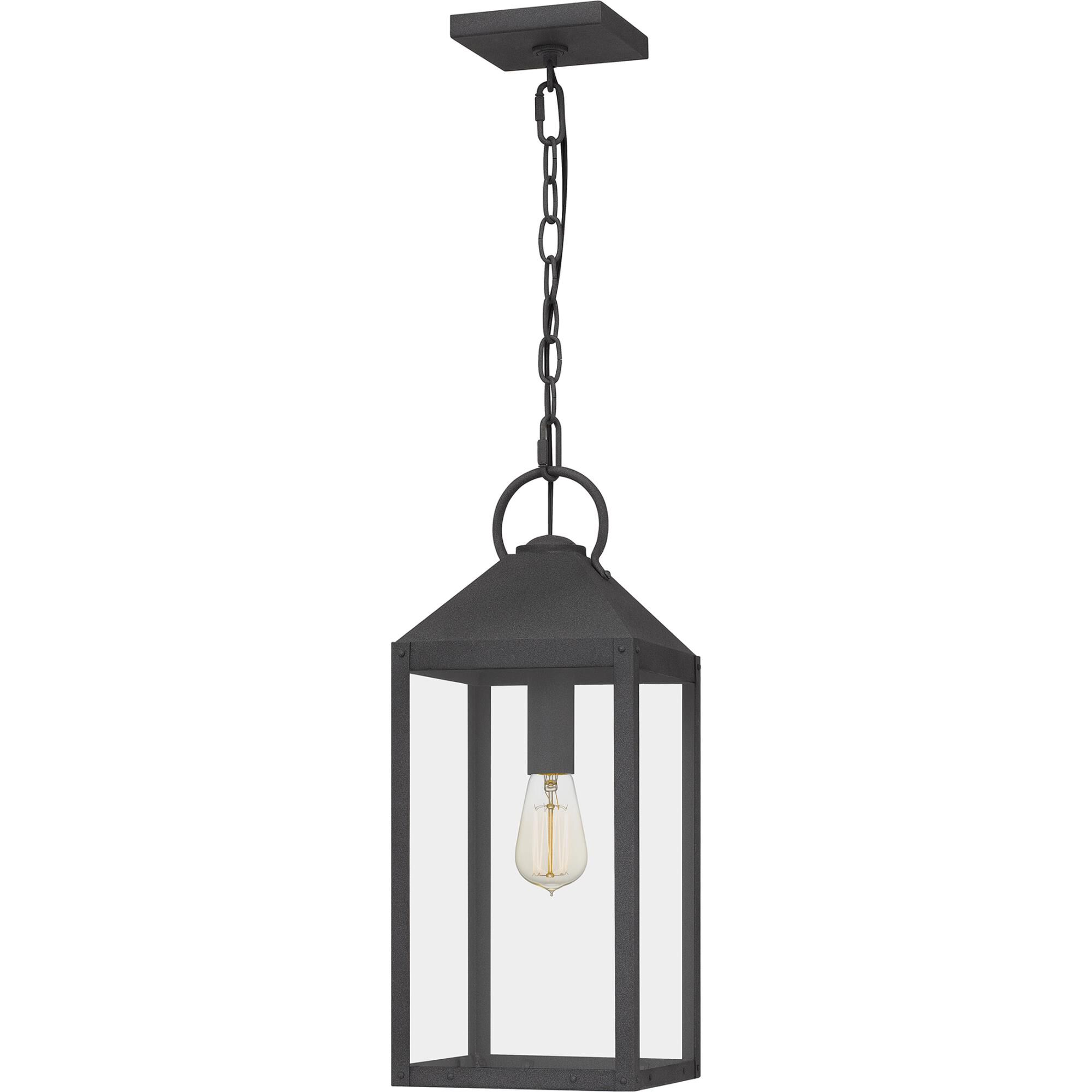 Photos - Chandelier / Lamp Quoizel Thorpe 19 Inch Tall Outdoor Hanging Lantern Thorpe - TPE1908MB - T 