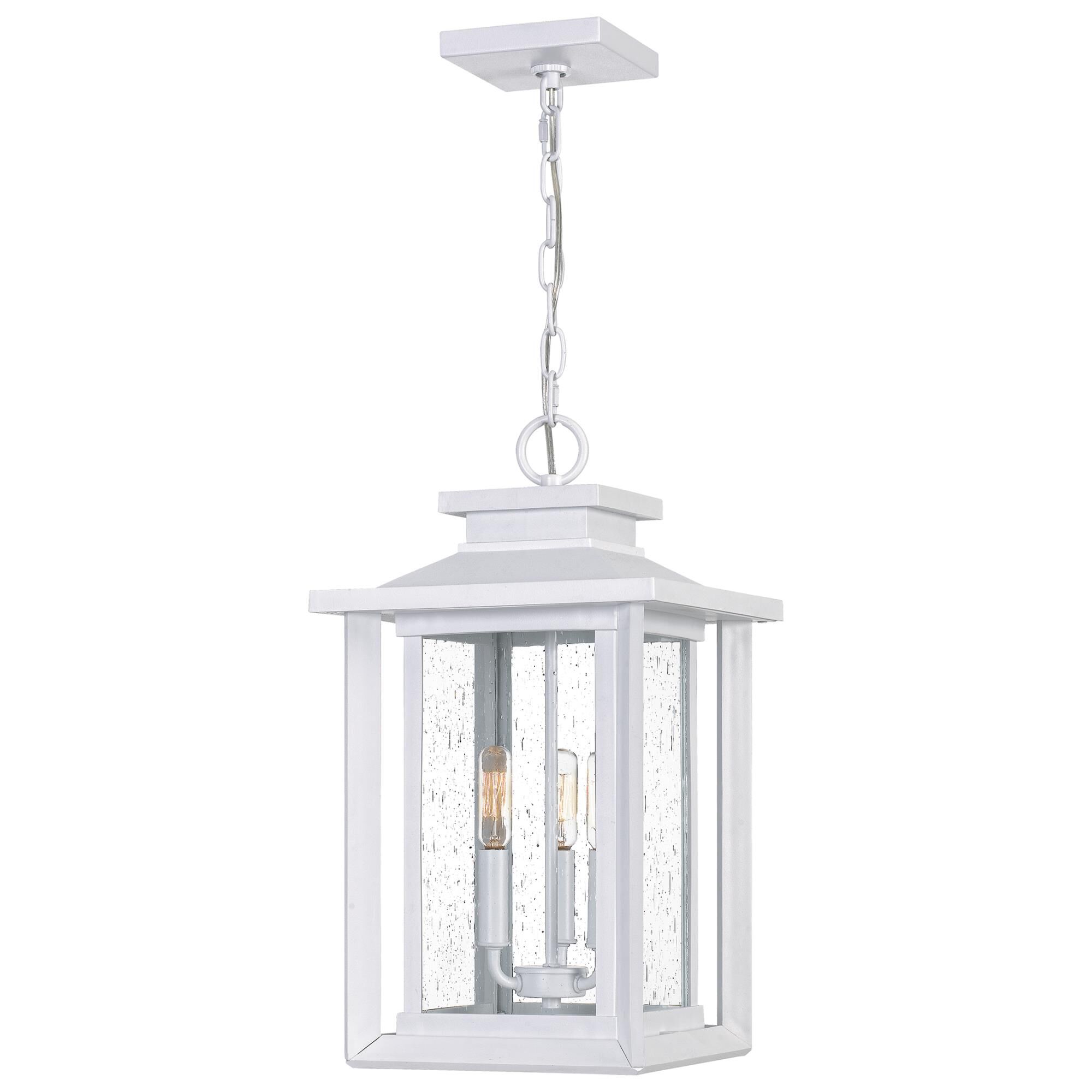 Photos - Chandelier / Lamp Quoizel Wakefield 19 Inch Tall 3 Light Outdoor Hanging Lantern Wakefield  