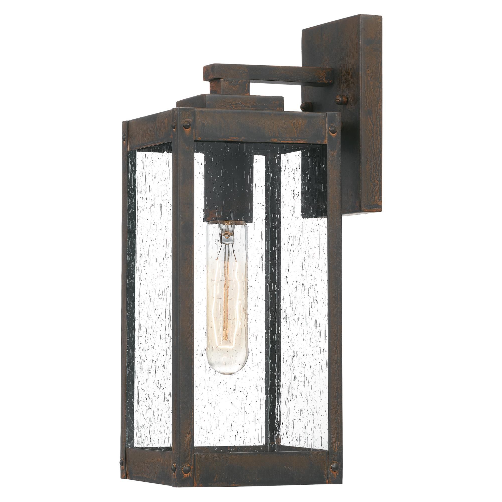 Photos - Chandelier / Lamp Quoizel Westover 14 Inch Tall Outdoor Wall Light Westover - WVR8405IZ - Tr 