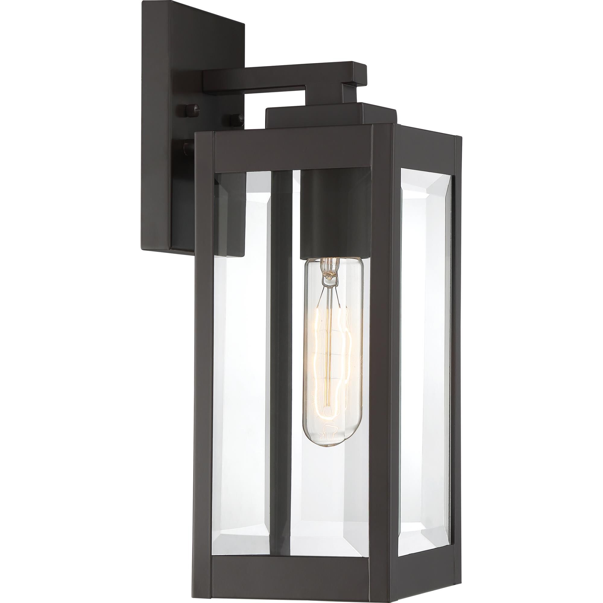 Photos - Chandelier / Lamp Quoizel Westover 14 Inch Tall Outdoor Wall Light Westover - WVR8405WT - Tr 