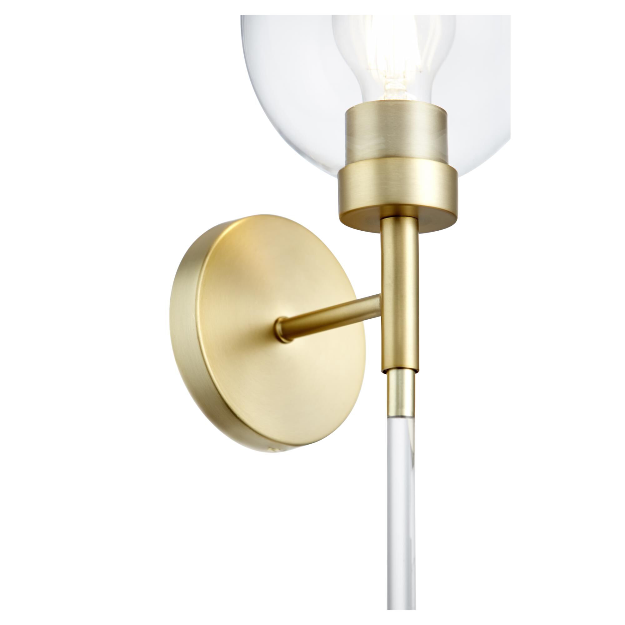 Quorum International Volan 15 Inch Wall Sconce Volan - 5317-1-80 - Mid-Century Modern