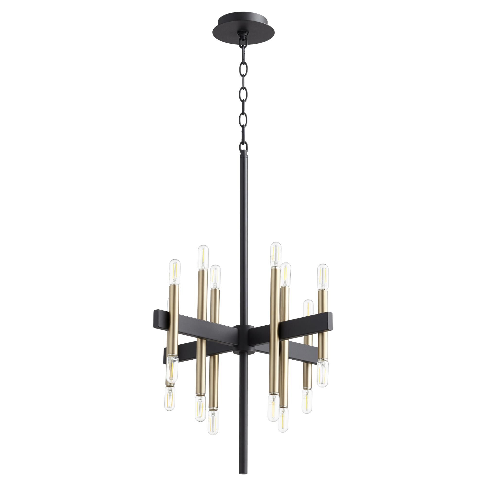 Luxe 21 Inch 16 Light Mini Chandelier by Quorum International