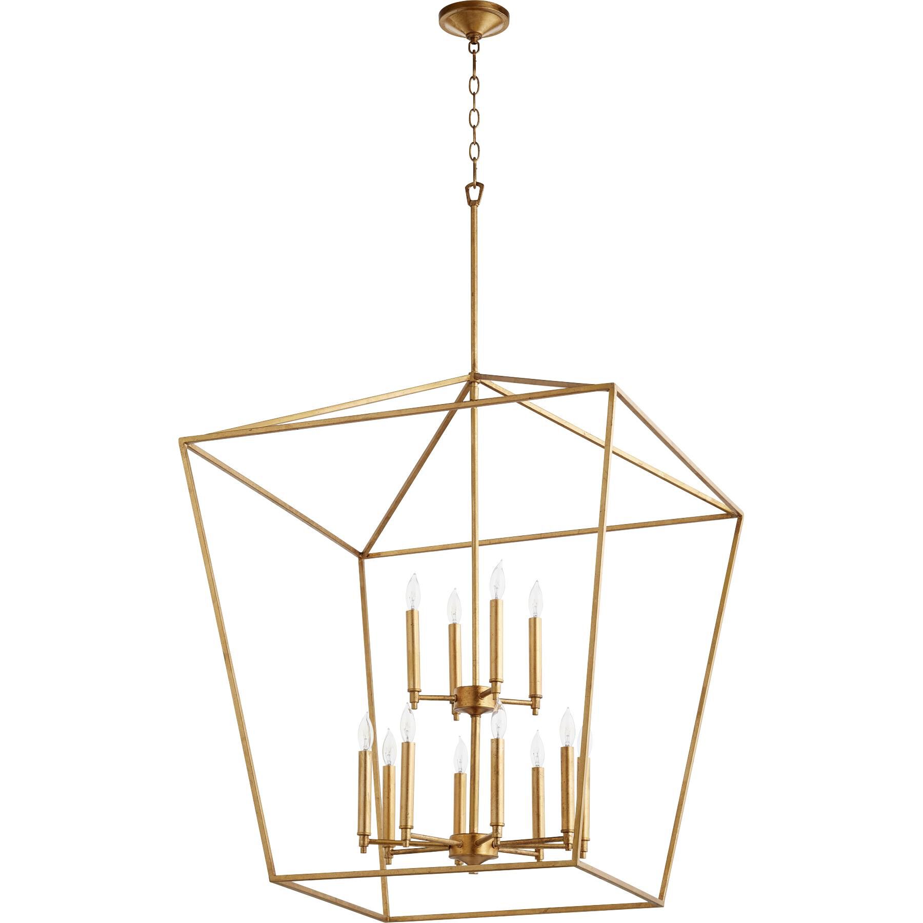 Gabriel 29 Inch Cage Pendant by Quorum International