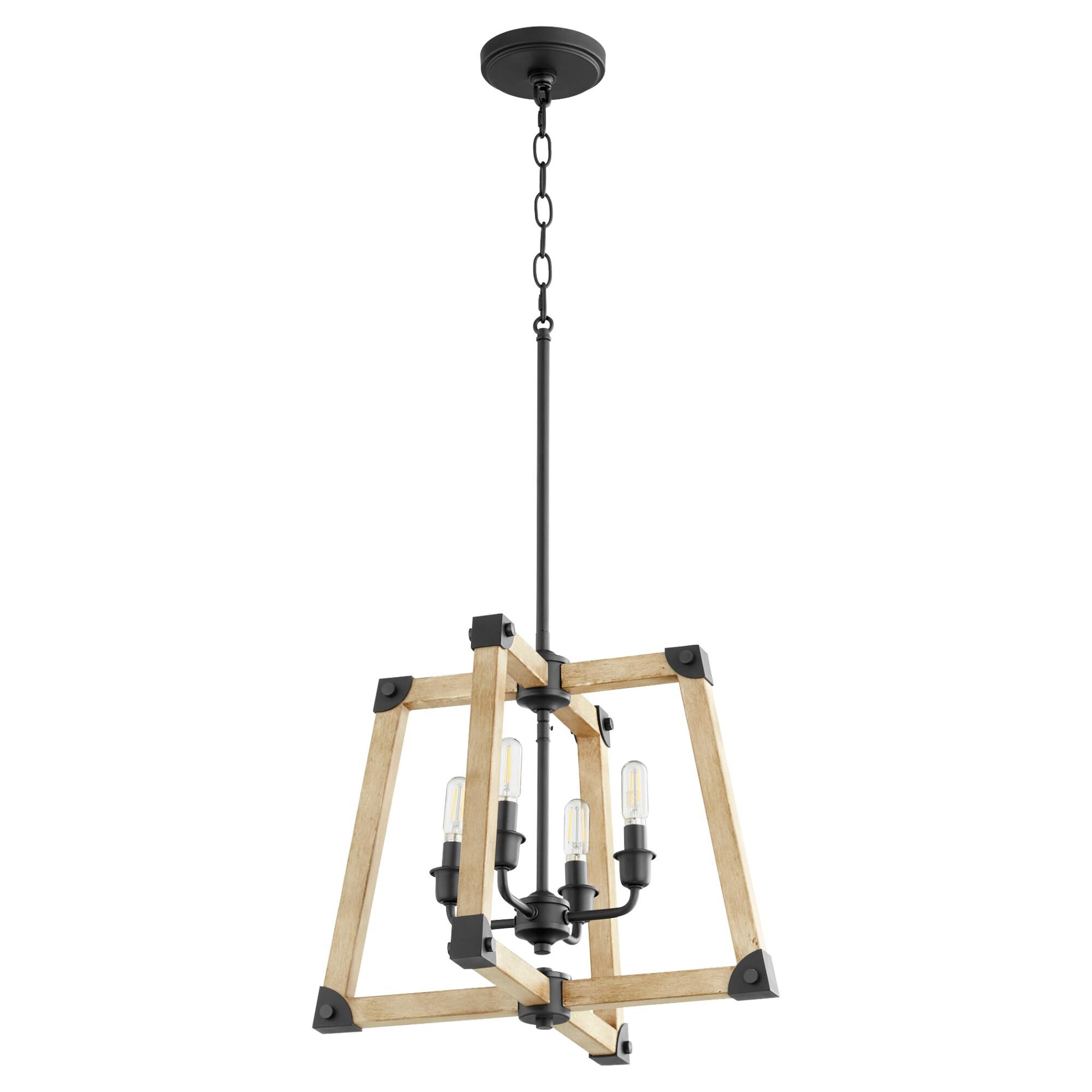 Alpine 18 Inch 4 Light Mini Chandelier by Quorum International