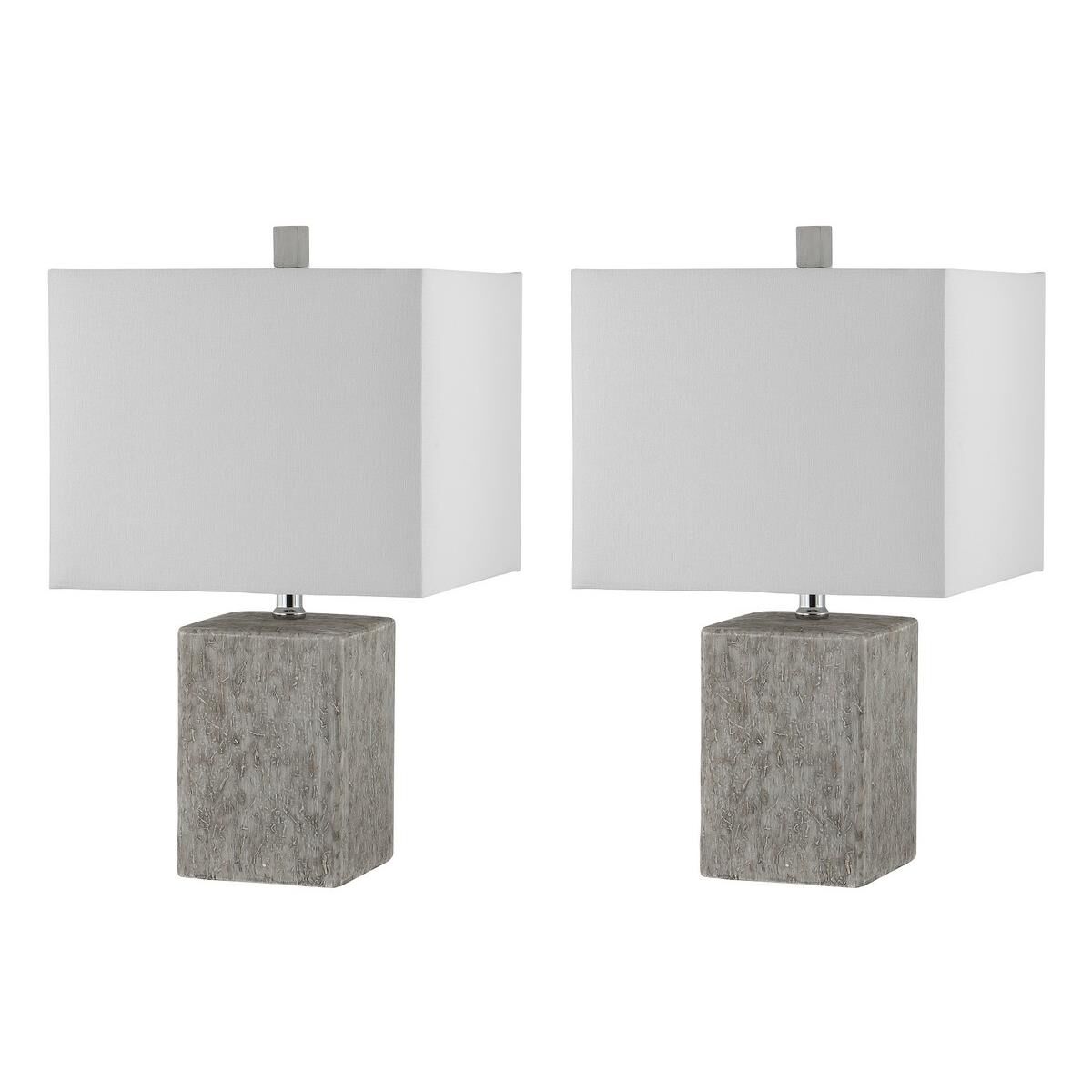 Safavieh Jaxon Ceramic 21 Inch Table Lamp Jaxon Ceramic - TBL4337A-SET2 - Transitional