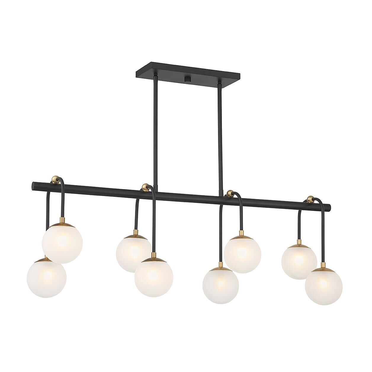 Couplet 38 Inch 8 Light Linear Suspension Light by Savoy House