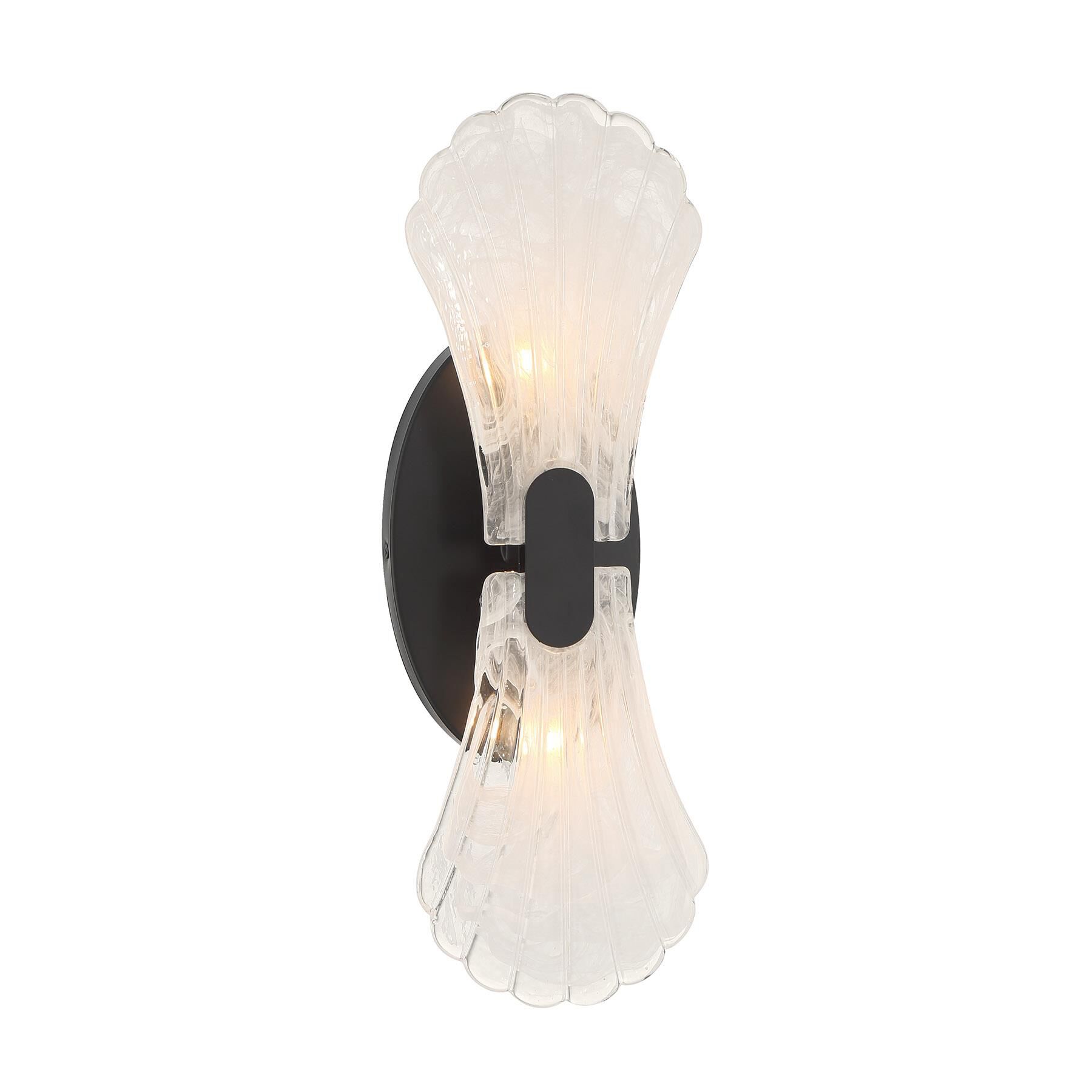 Savoy House Bancroft Medium 2 Light Wall Sconce Bancroft - 9-3607-2-89 - Coastal Glam