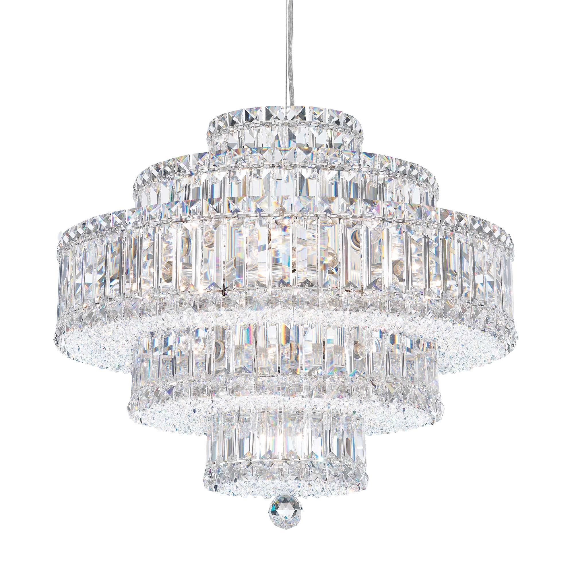 Schonbek Plaza 21 Inch Large Pendant Plaza - 6673O - Crystal