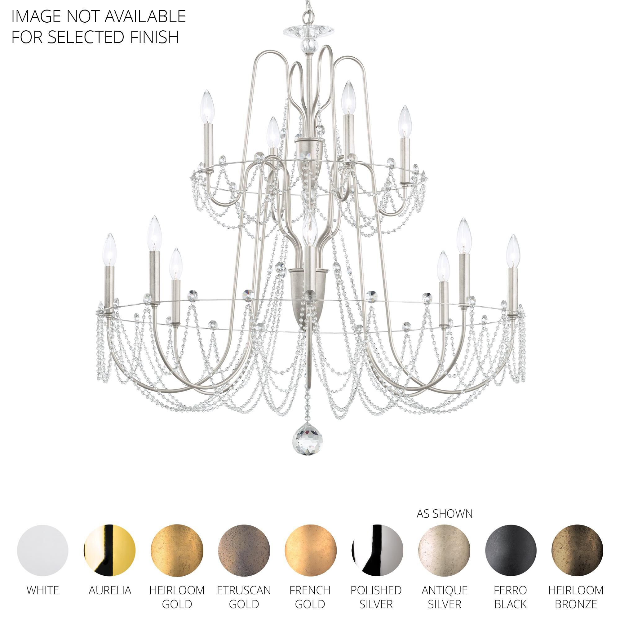 Schonbek Esmery 37 Inch Chandelier Esmery - AR1012N-22O - Transitional